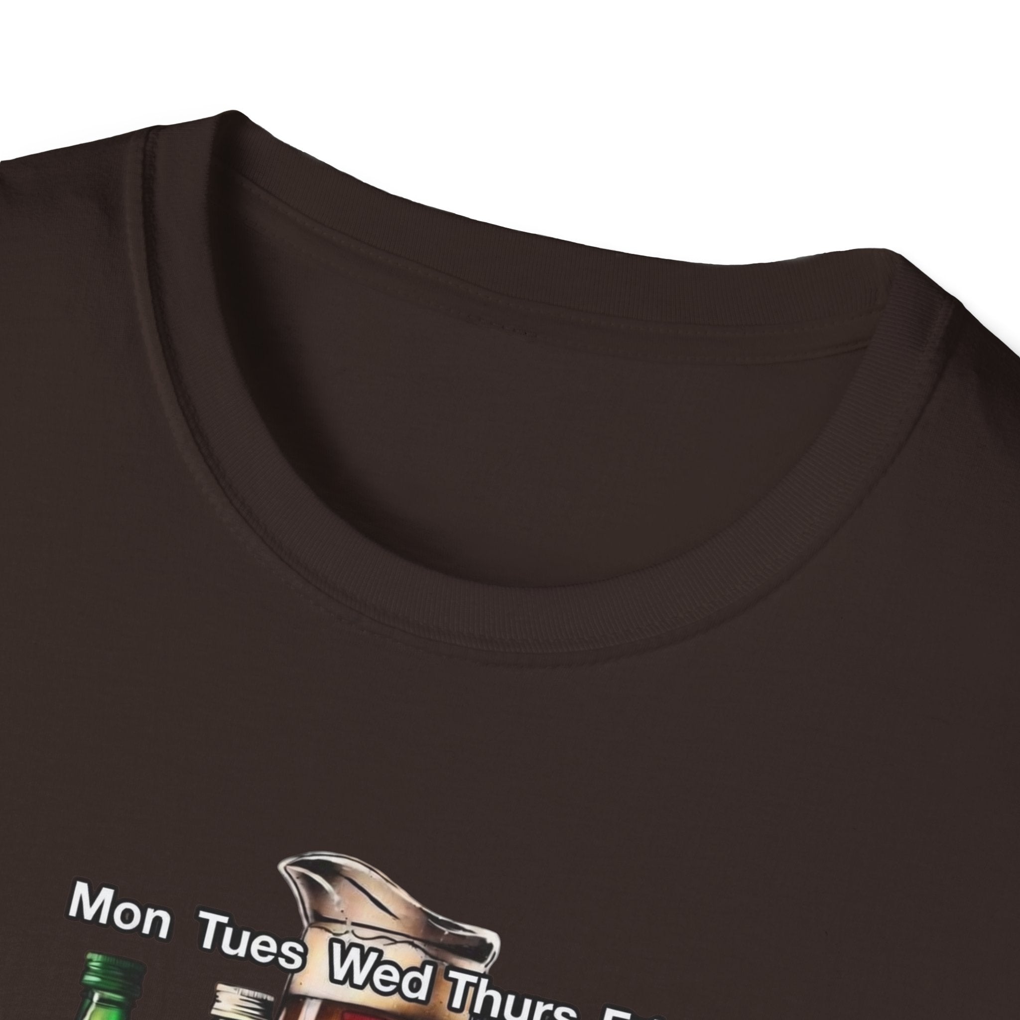 T-Shirt — Soju Bottle Lineup Graphic Tee (Beer Labels)