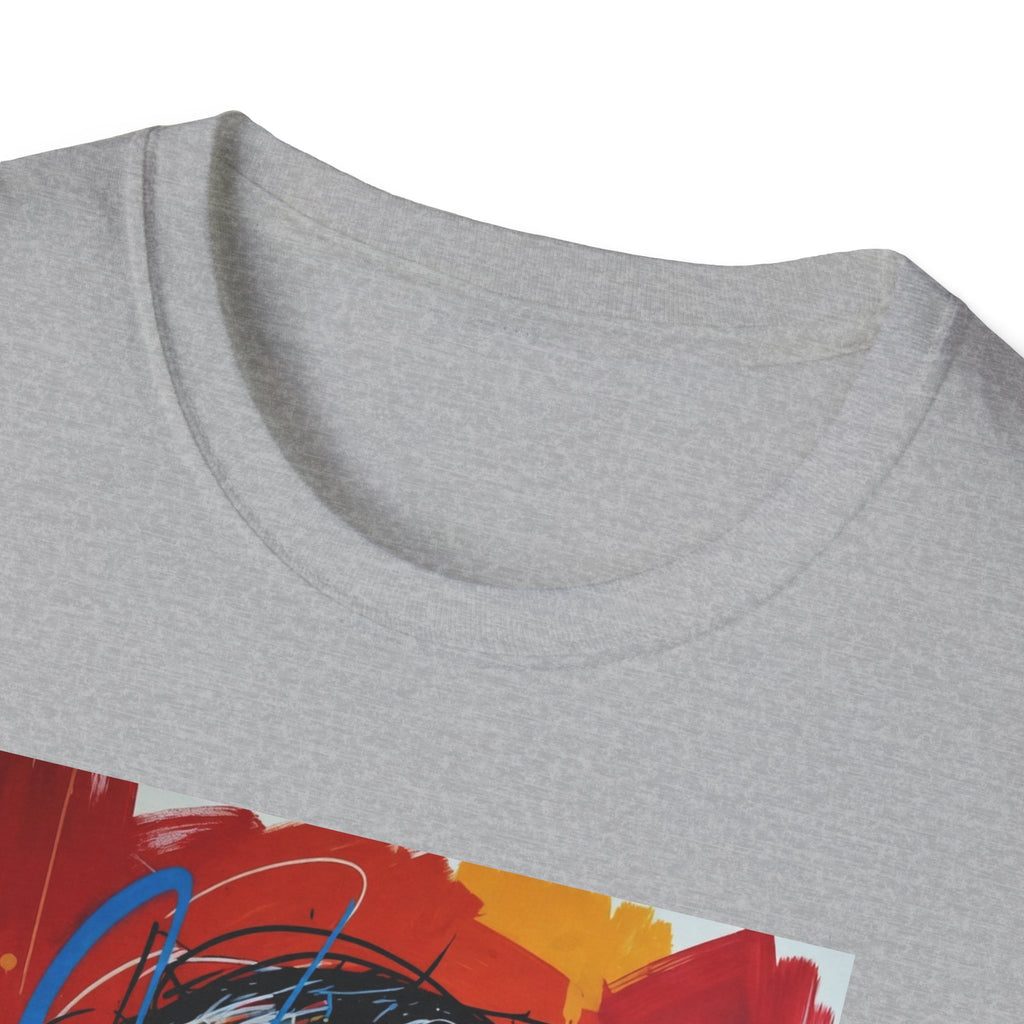 Colorful Portrait Tee — Vibrant Abstract Political Leader Art
