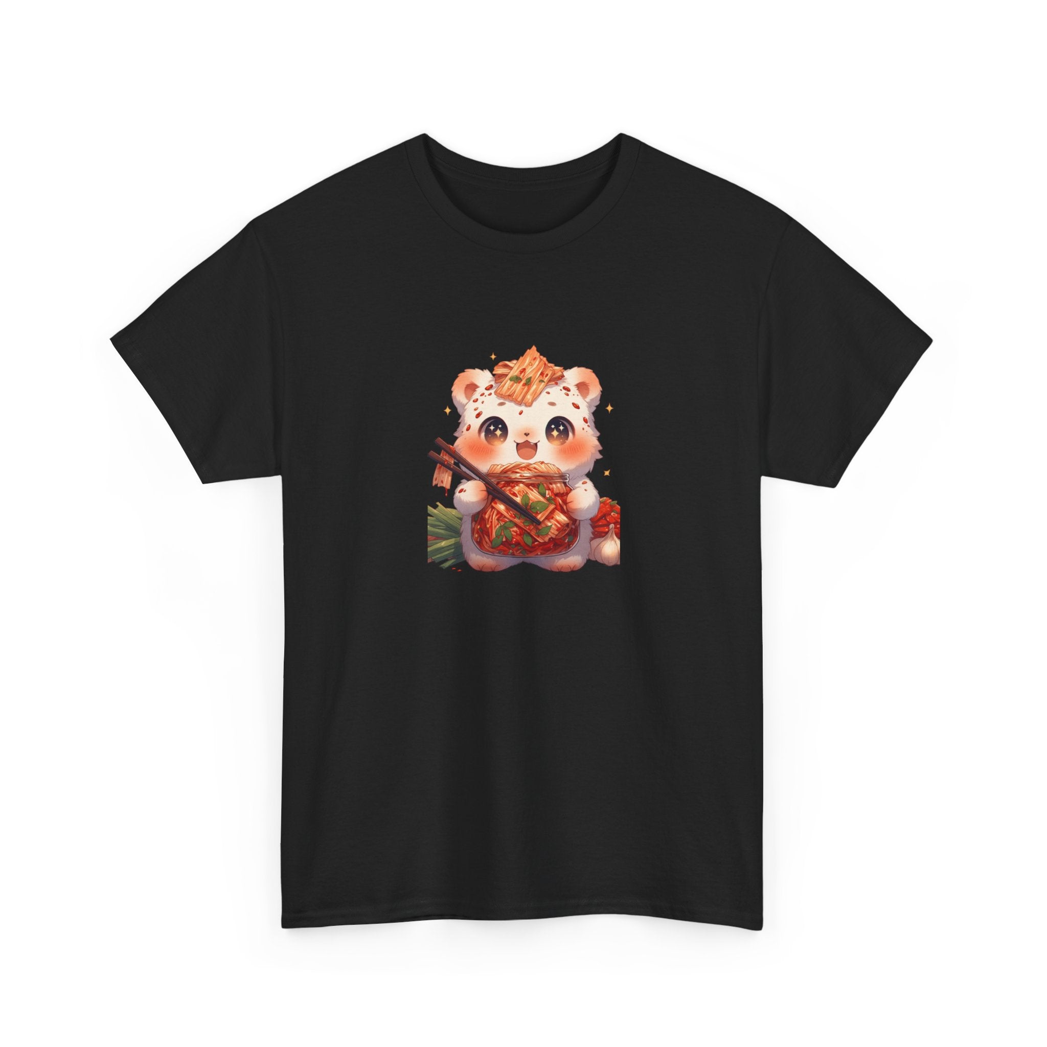 Cute Panda Eating Ramen T-Shirt — Kawaii Japanese Noodle Graphic Tee
