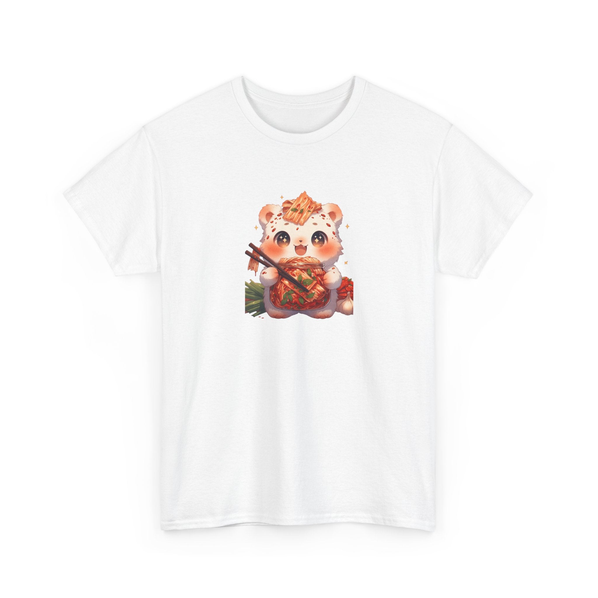 T-Shirt — Cute Tiger Cub Ramen Illustration Tee