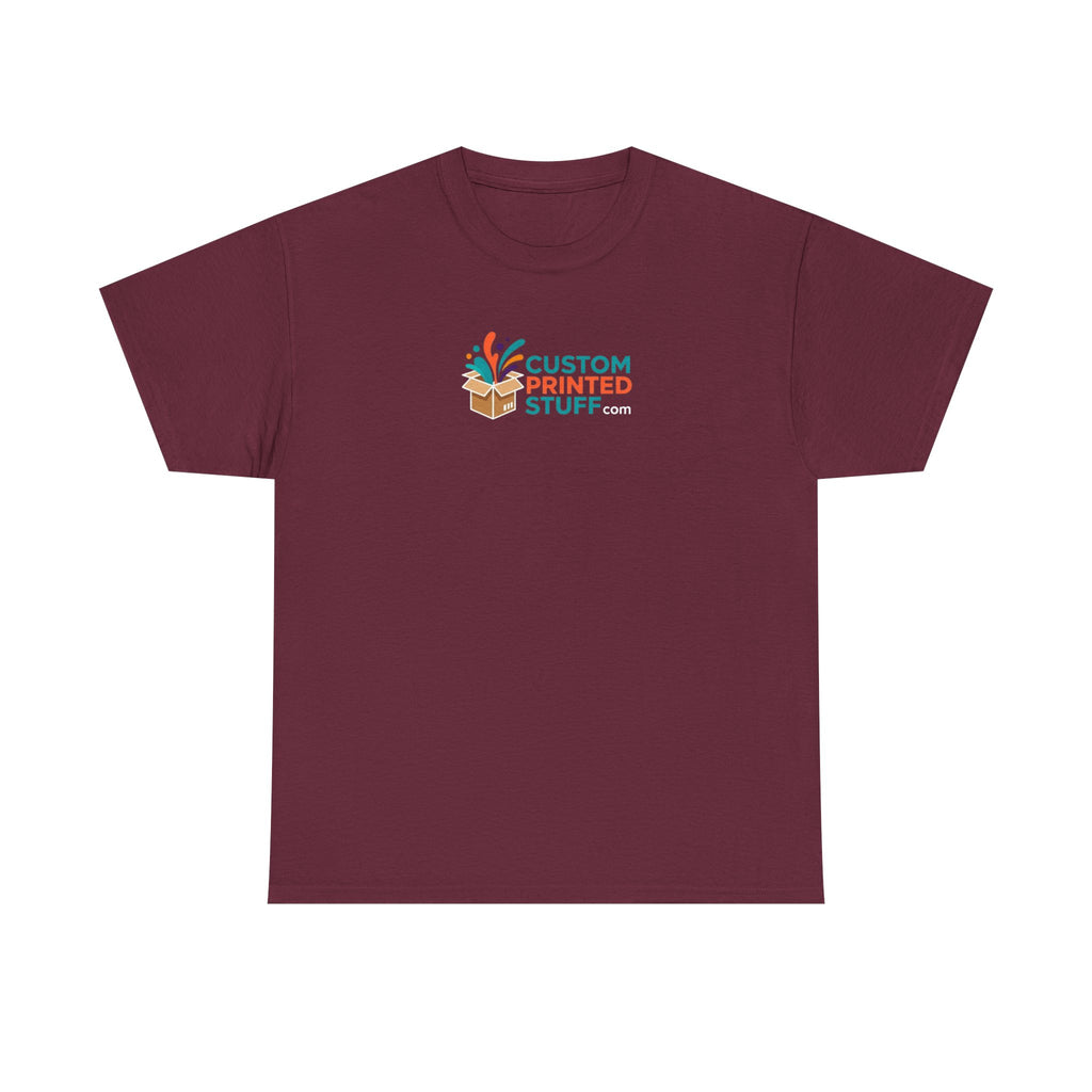 Printed Logo T-Shirt — Custom Printed Stuff Emblem