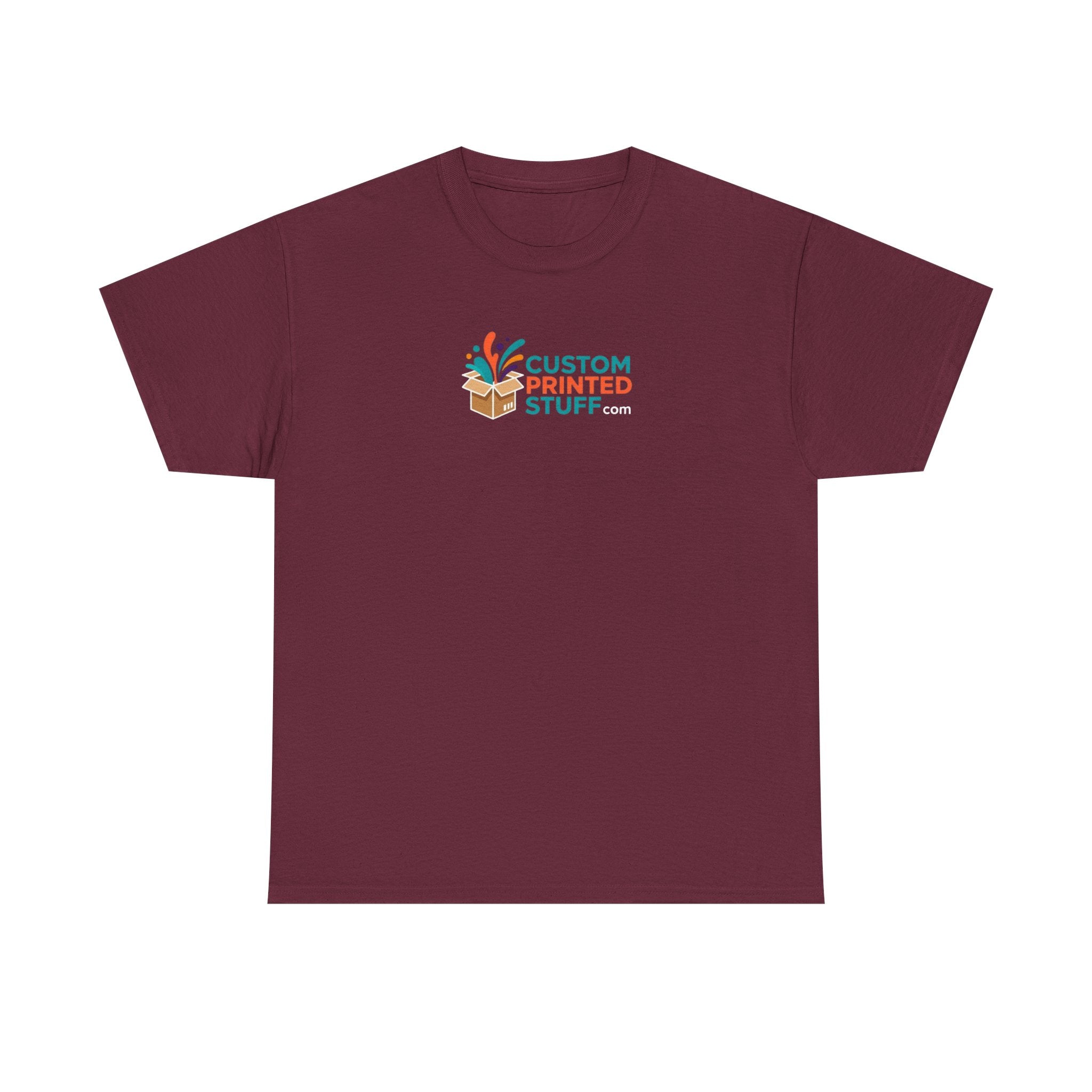 Printed Logo T-Shirt — Custom Printed Stuff Emblem
