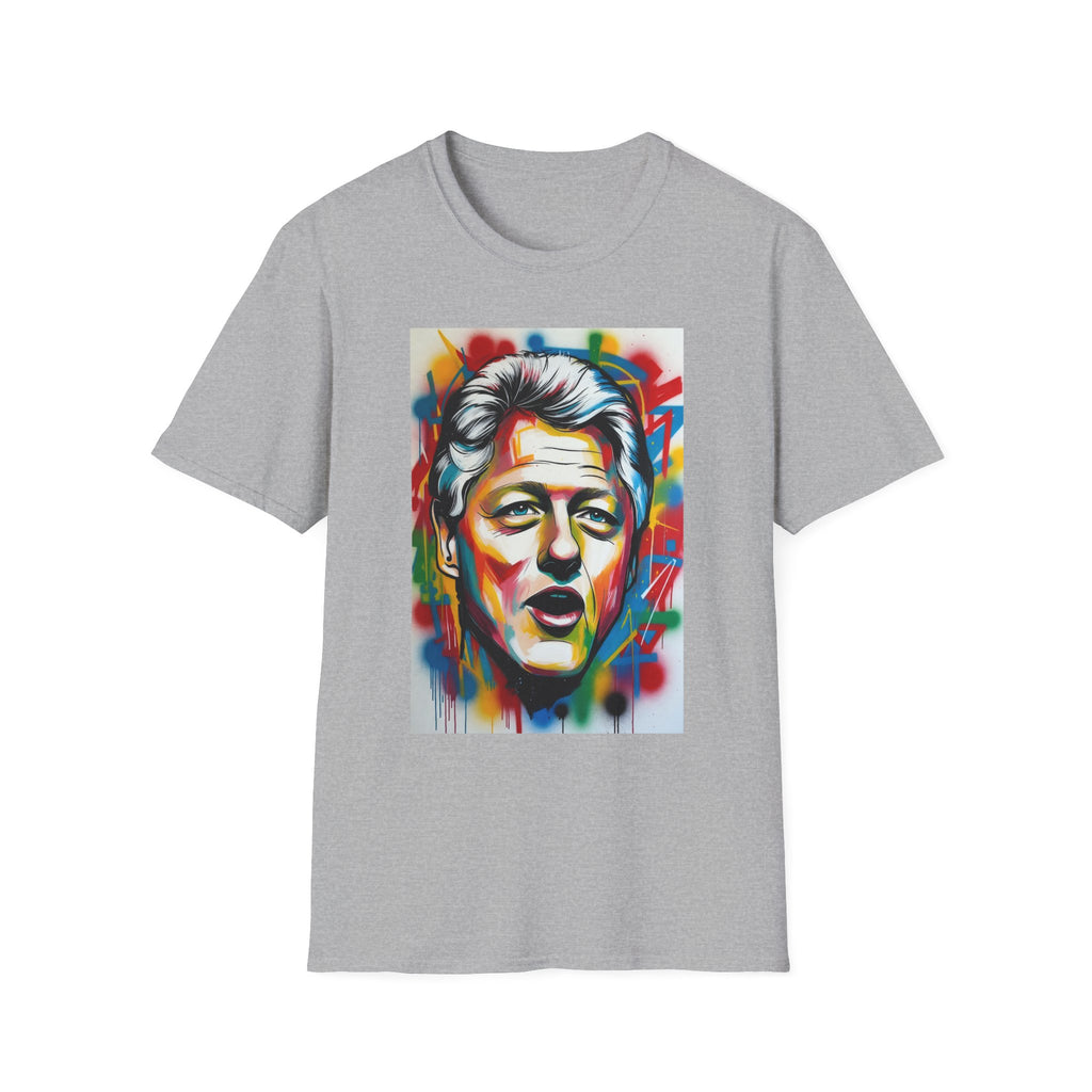 Artsy Clinton Portrait T-Shirt