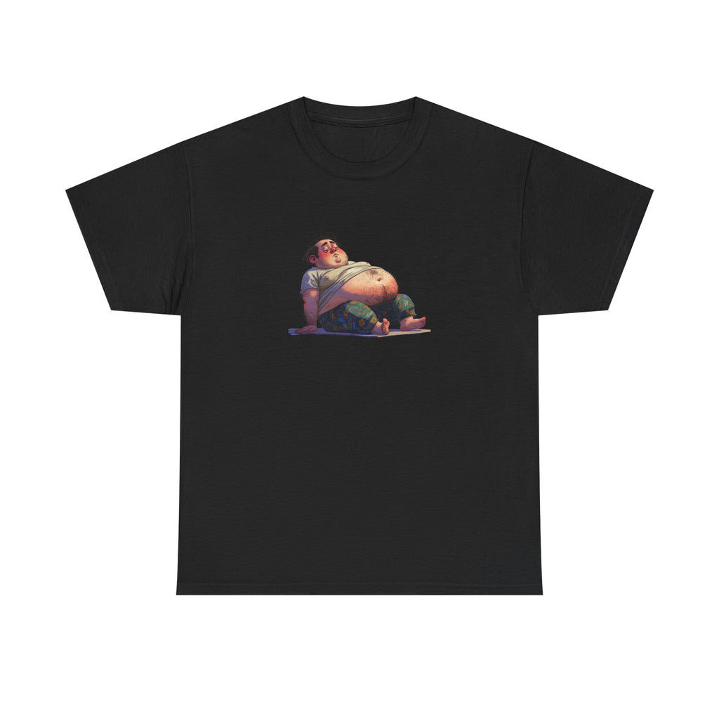 T-Shirt — Yoga Cartoon Belly Graphic Tee