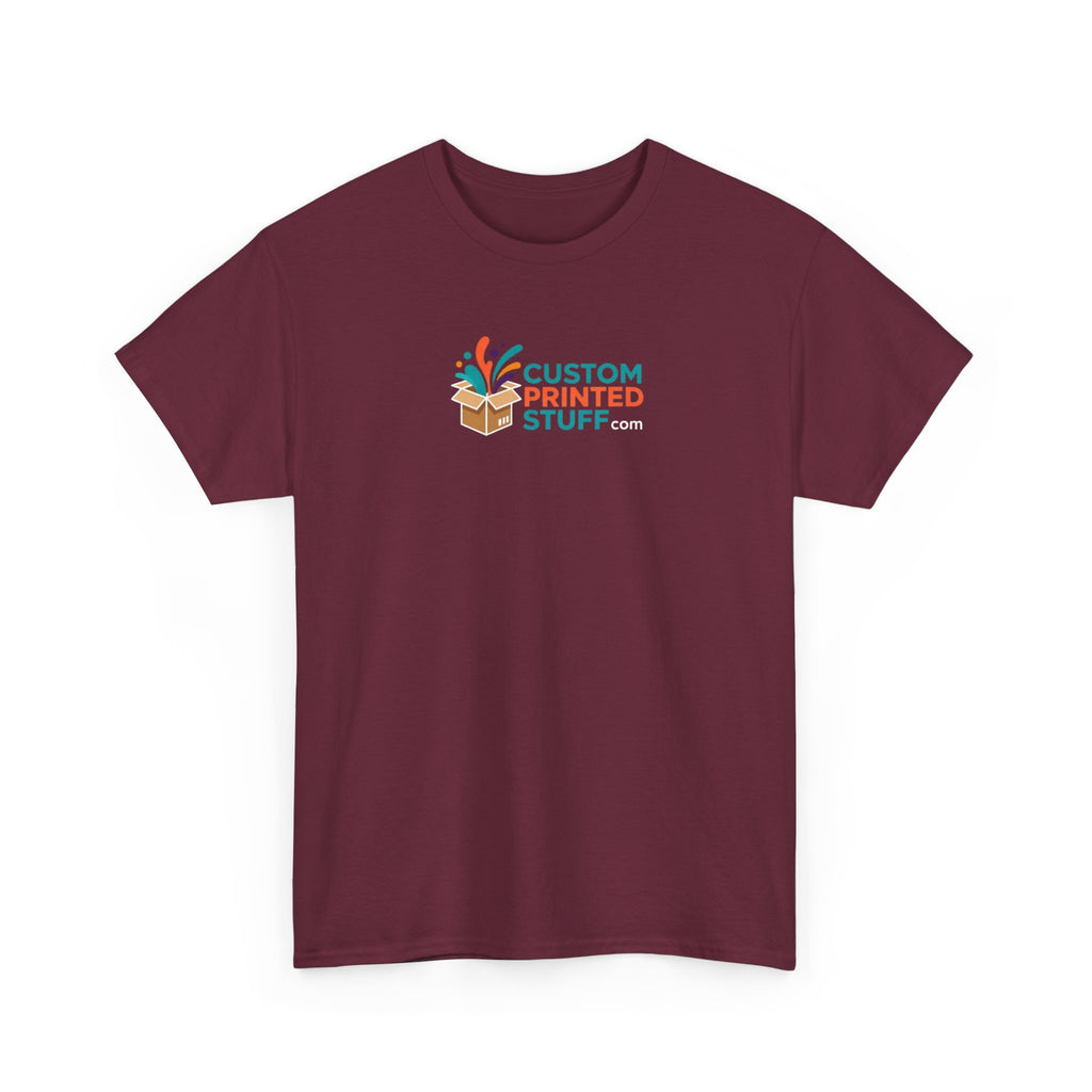 Printed Logo T-Shirt — Custom Printed Stuff Emblem
