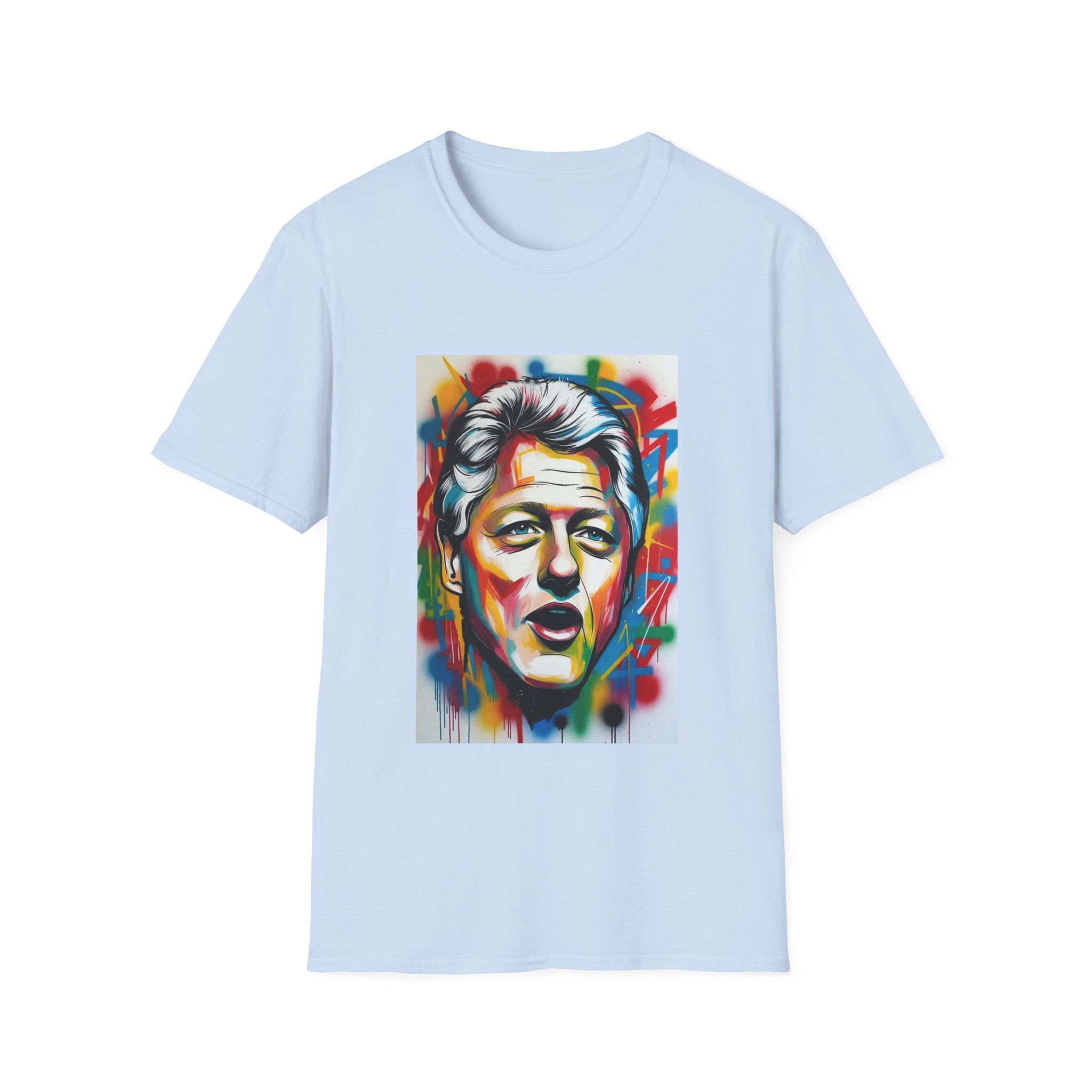 Artsy Clinton Portrait T-Shirt
