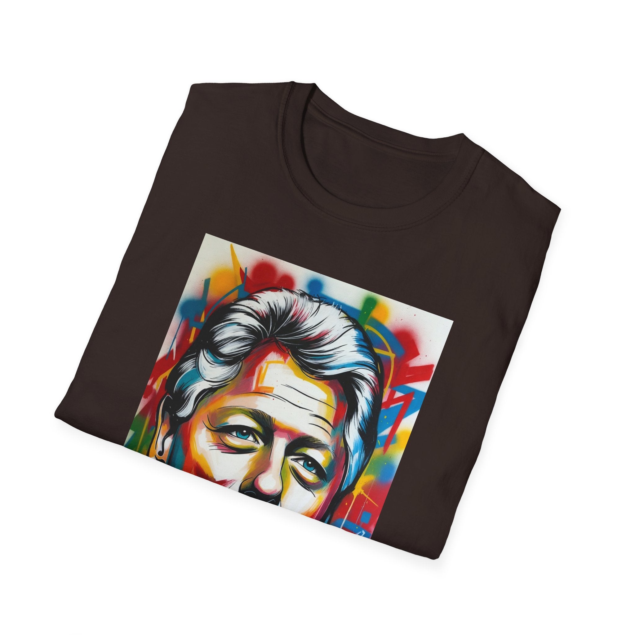 Artsy Clinton Portrait T-Shirt