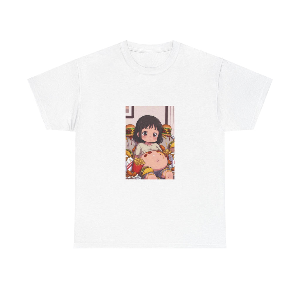 Anime Girl Graphic Tee — Cute Kawaii Character Shirt
