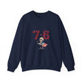 1776 Meme Nostalgia Crewneck Sweatshirt | patriotic vintage numbers