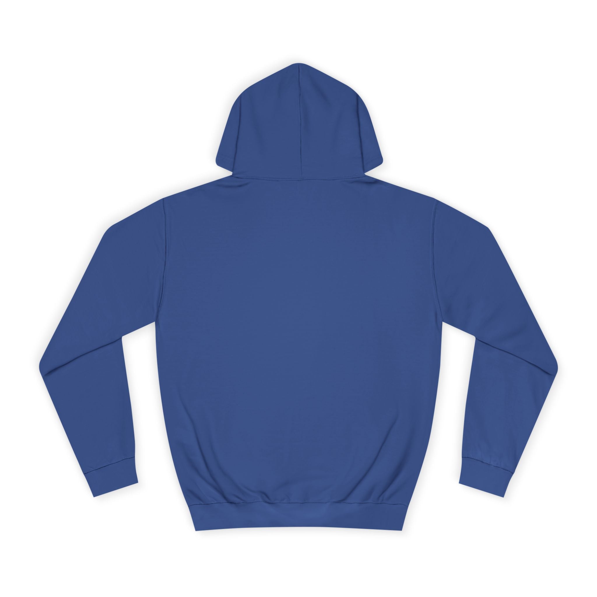 College Hoodie with Minimal Sketch Girl Design – 'She’s Not Crying' Campus Pullover