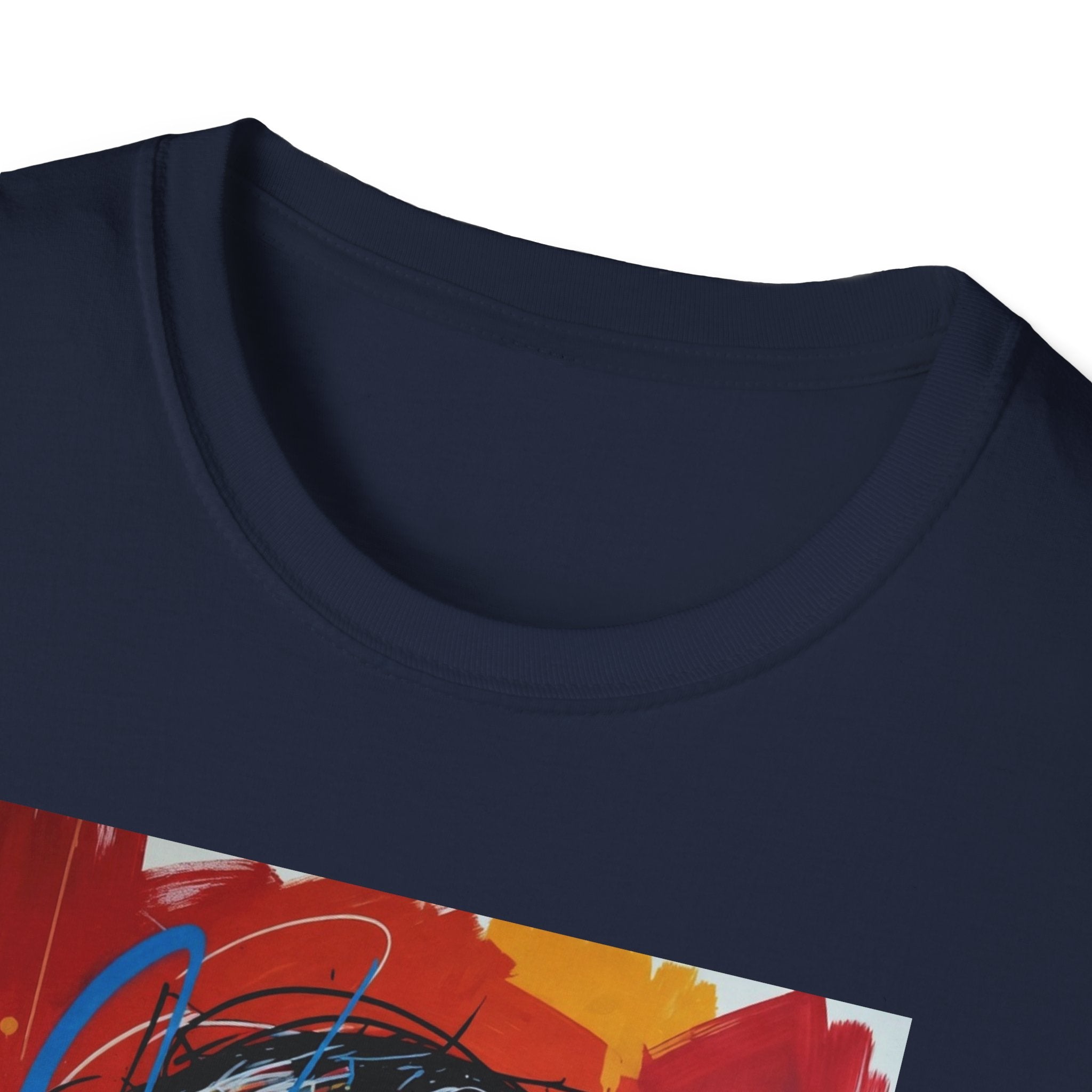 Colorful Portrait Tee — Vibrant Abstract Political Leader Art