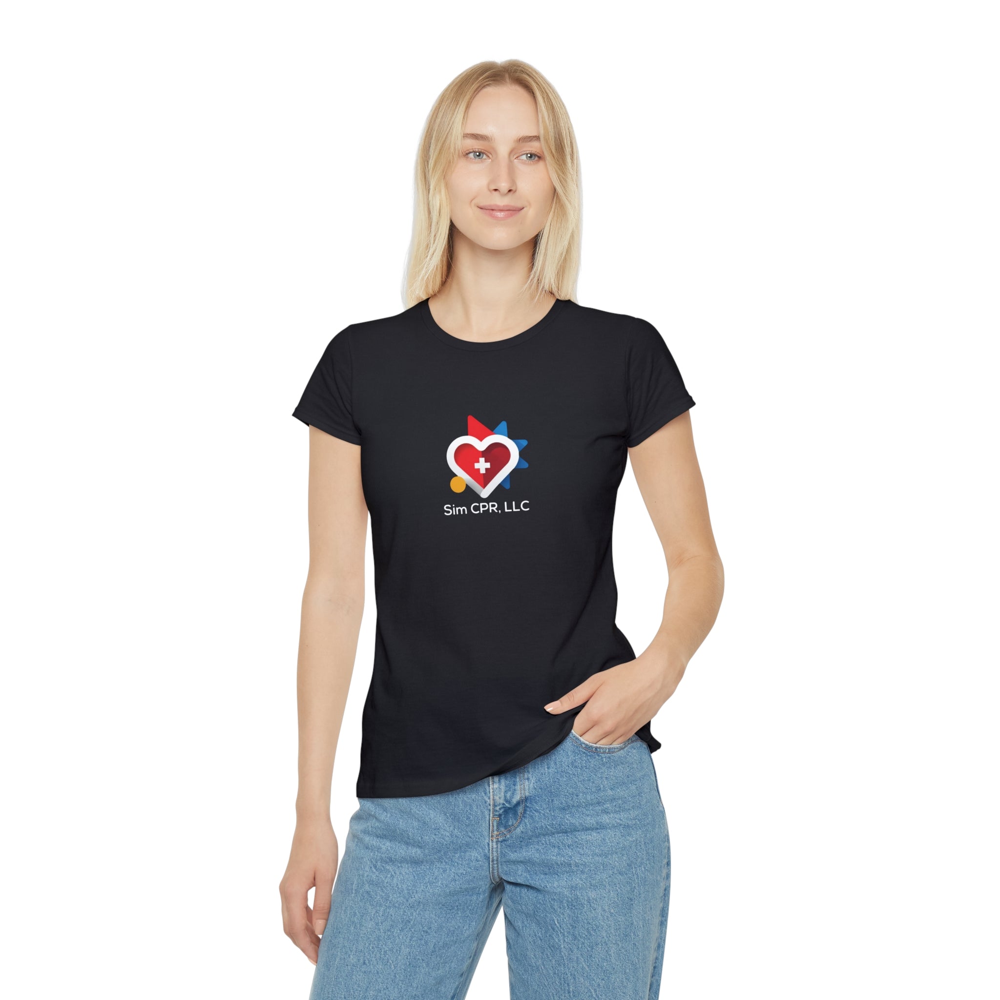 Women's Heart & Star Logo T‑Shirt — Cute Graphic Tee for Fans & Casual Wear