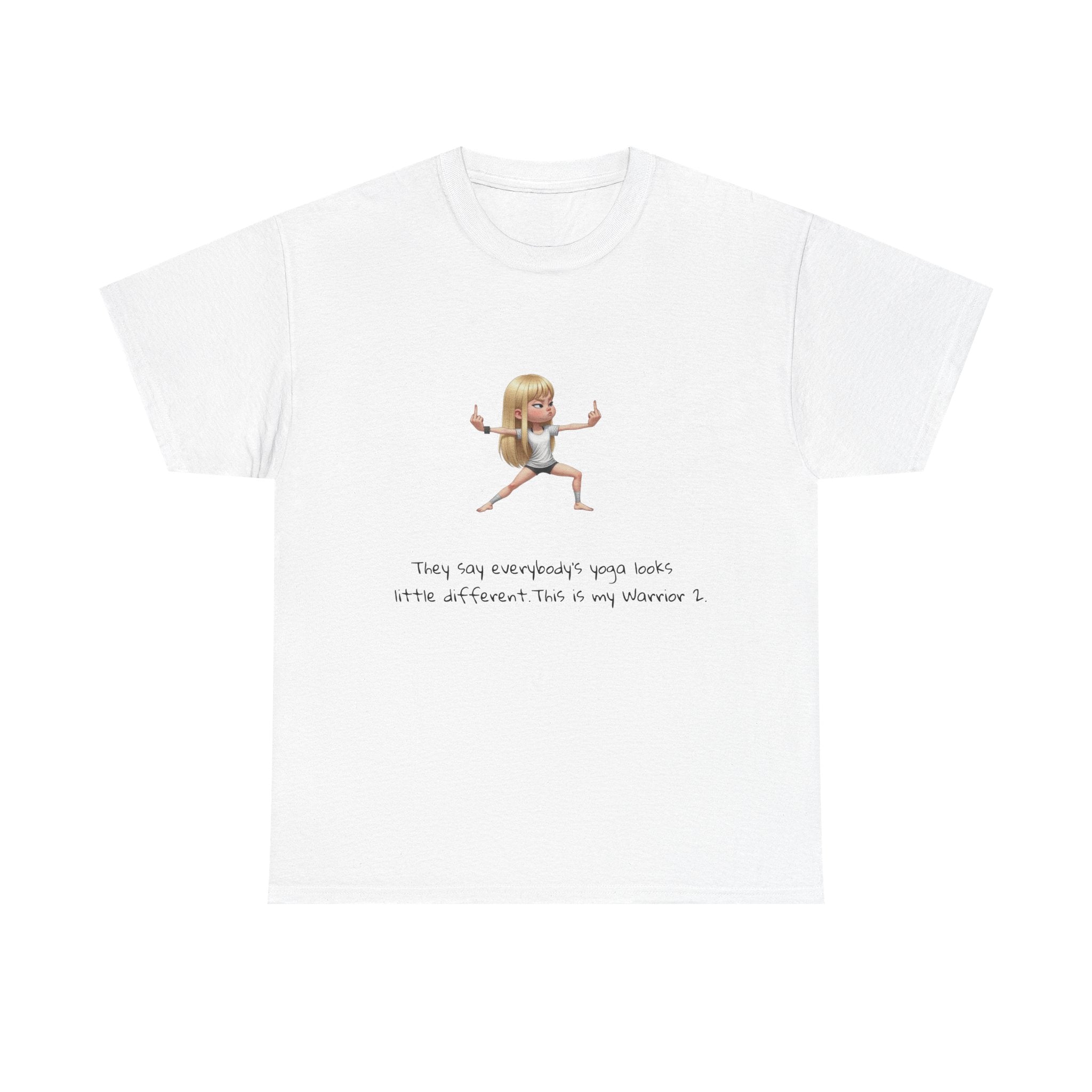 Graphic Tee — Funny Cartoon Girl with Quote “They say everyone’s gonna look a little different, that’s ok my someone!”