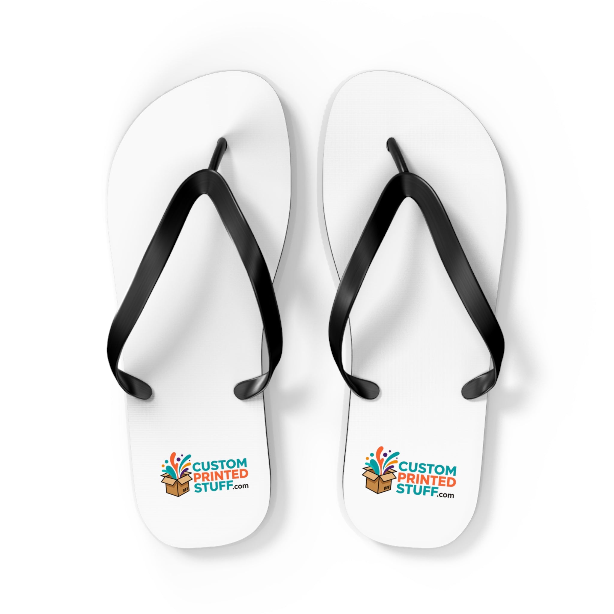 Custom Logo Flip Flops – Personalized Summer Beach Sandals
