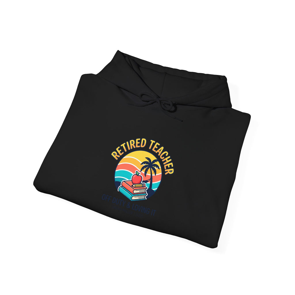Retired Teacher Hoodie | Retirement, Beach Life, Personalized Year