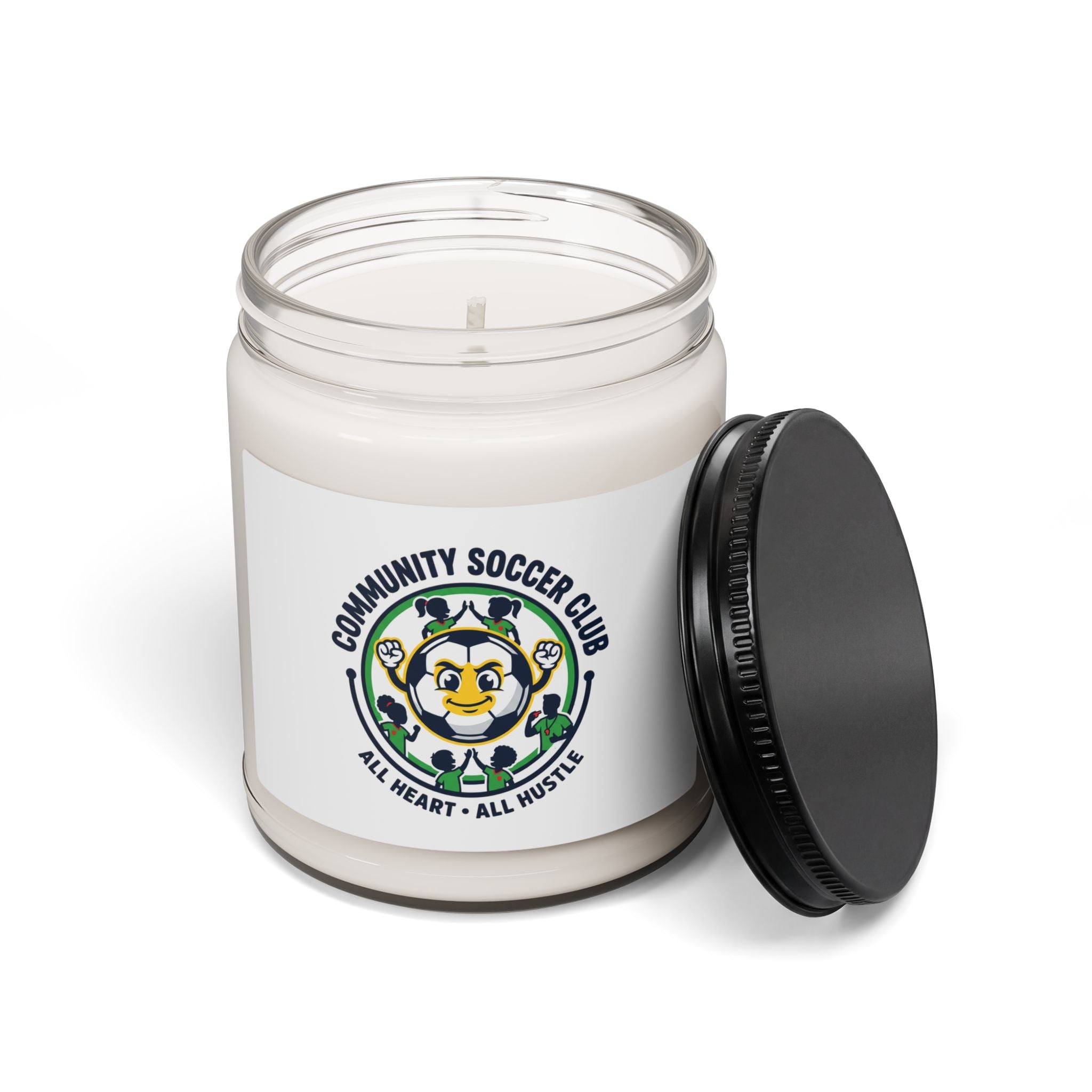 Community Soccer Club Candle, Soccer Mom Sideline, Youth League Supporter
