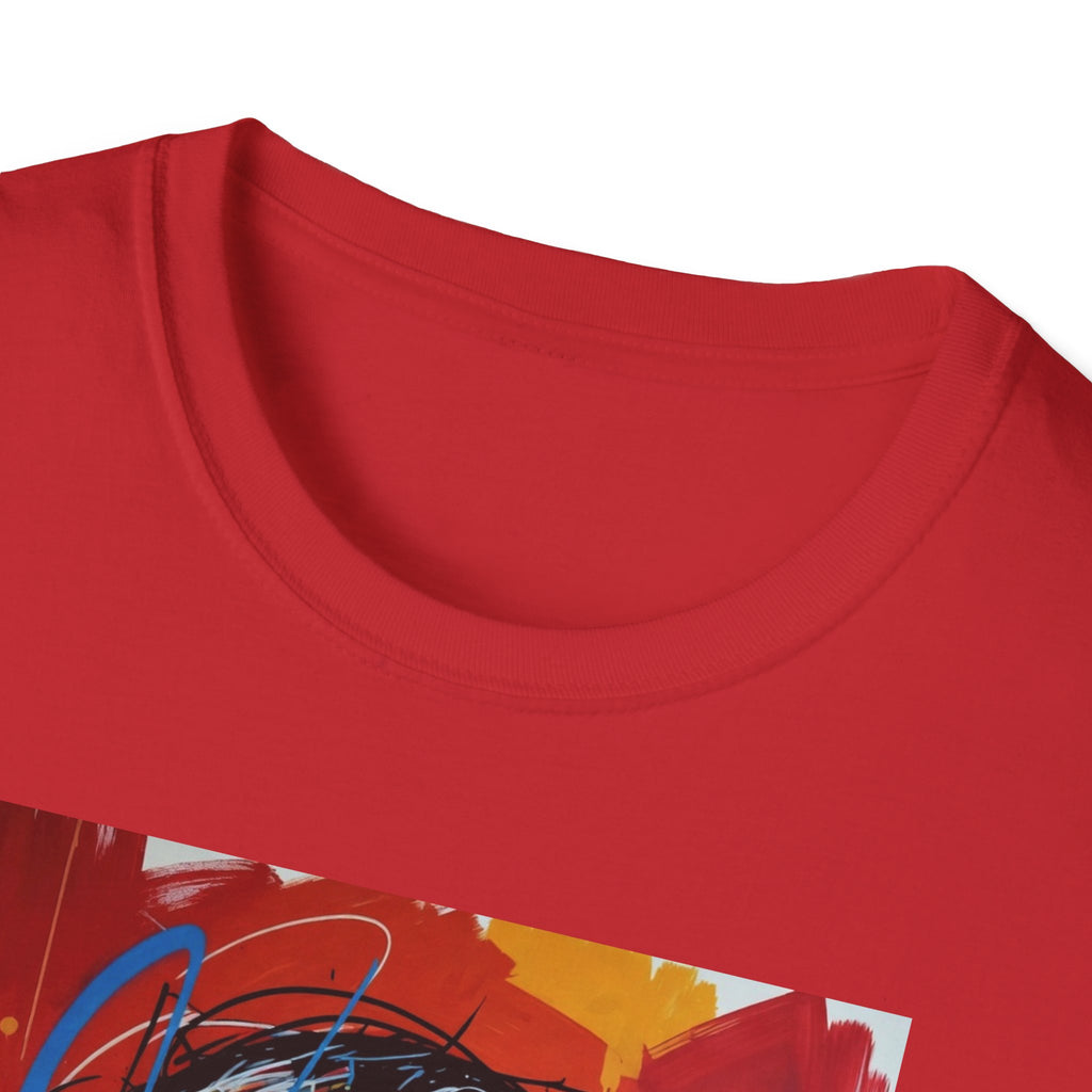 Colorful Portrait Tee — Vibrant Abstract Political Leader Art