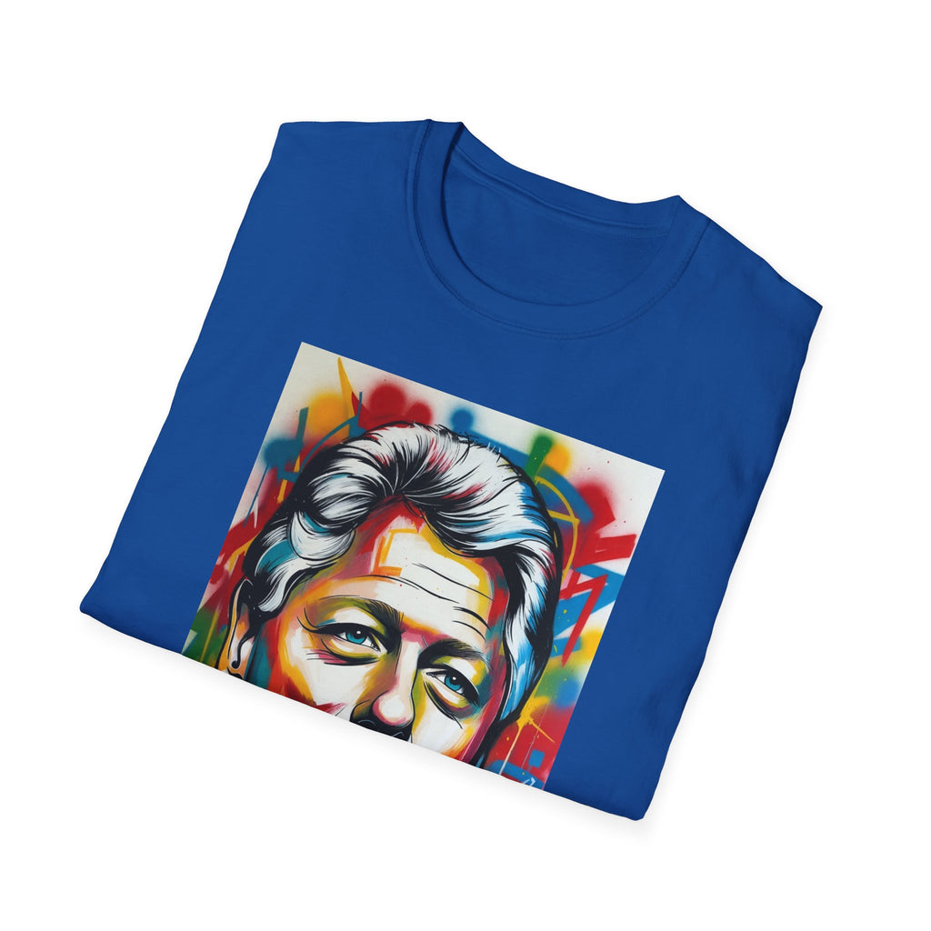 Artsy Clinton Portrait T-Shirt