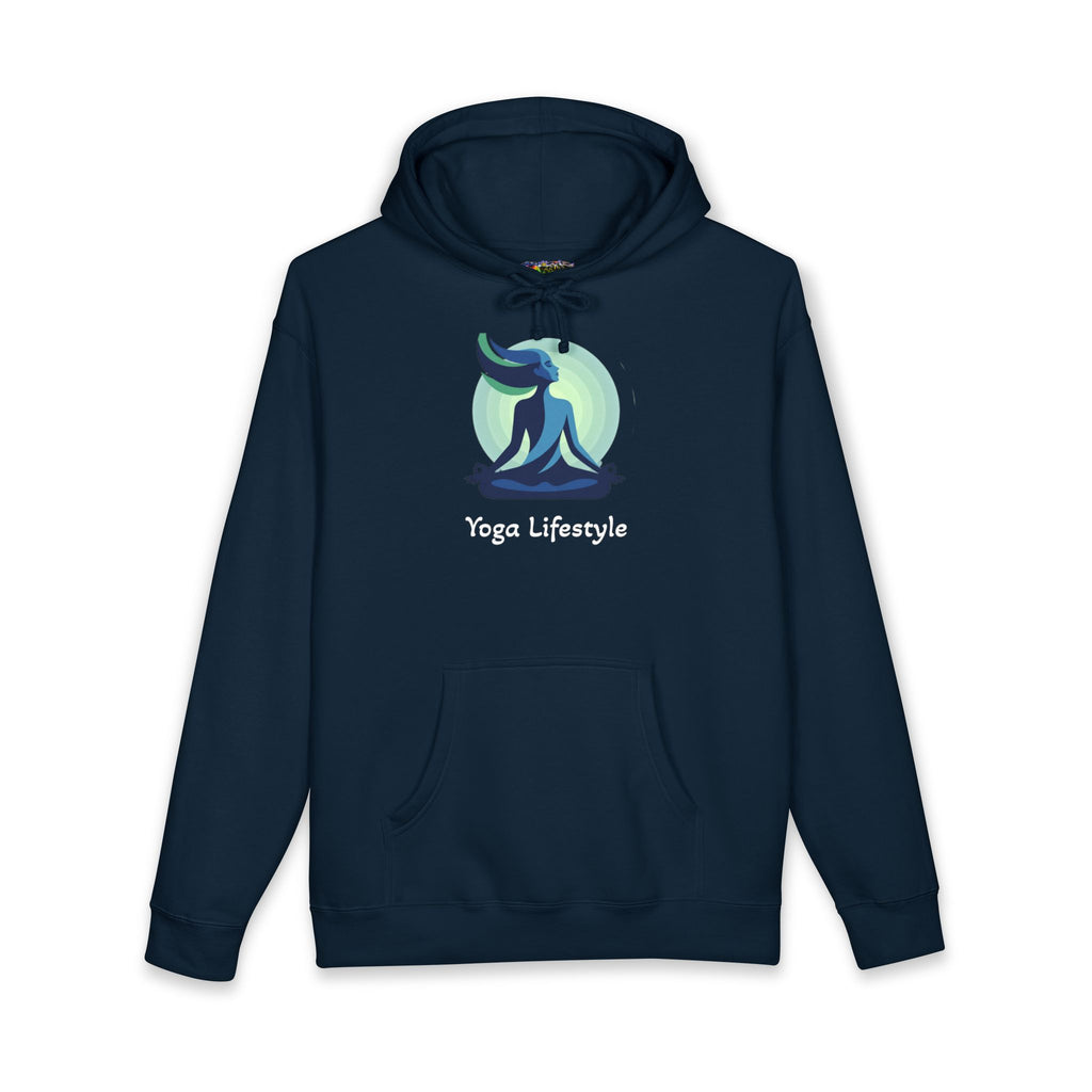 Yoga Lifestyle Hoodie — Meditative Yoga Pullover for Mindfulness & Wellness