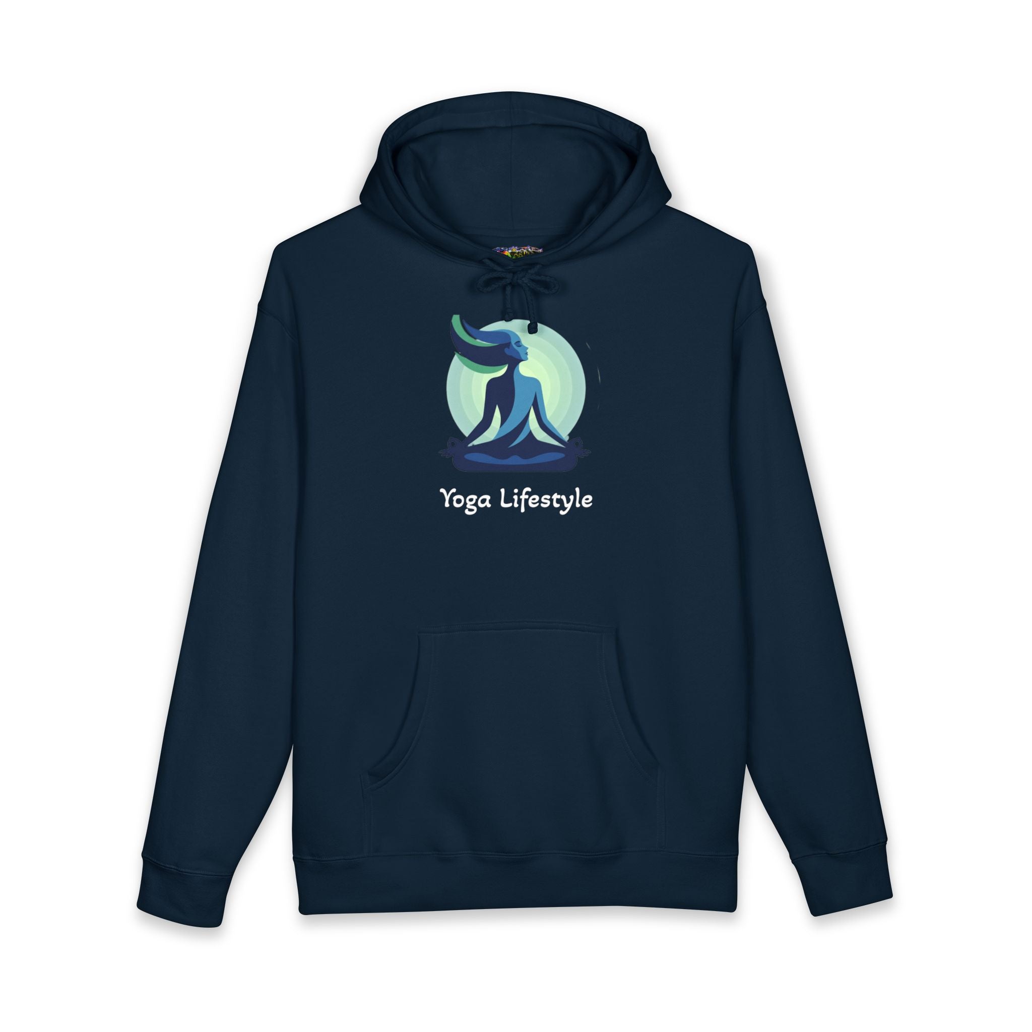 Yoga Lifestyle Hoodie — Meditative Yoga Pullover for Mindfulness & Wellness
