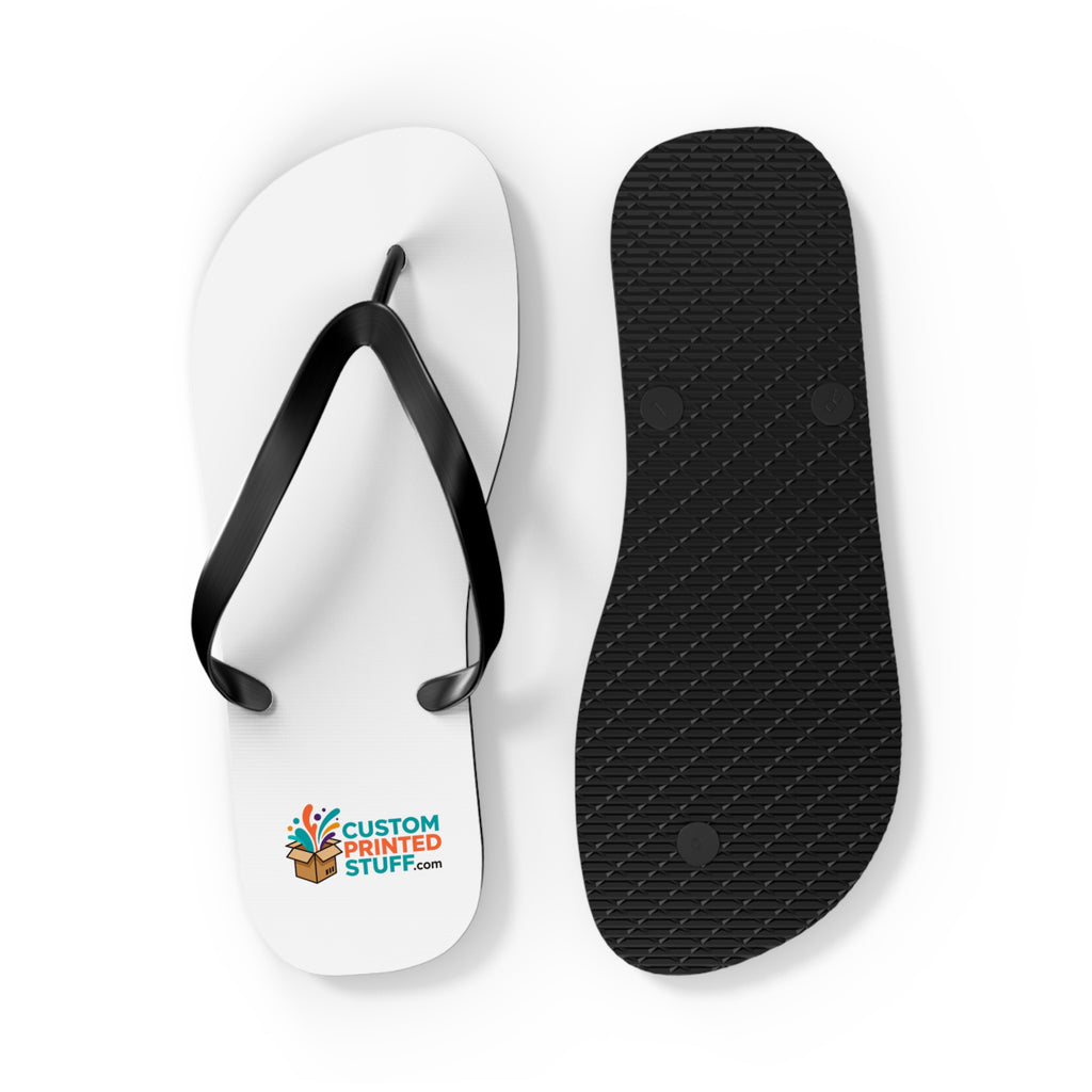 Custom Logo Flip Flops – Personalized Summer Beach Sandals