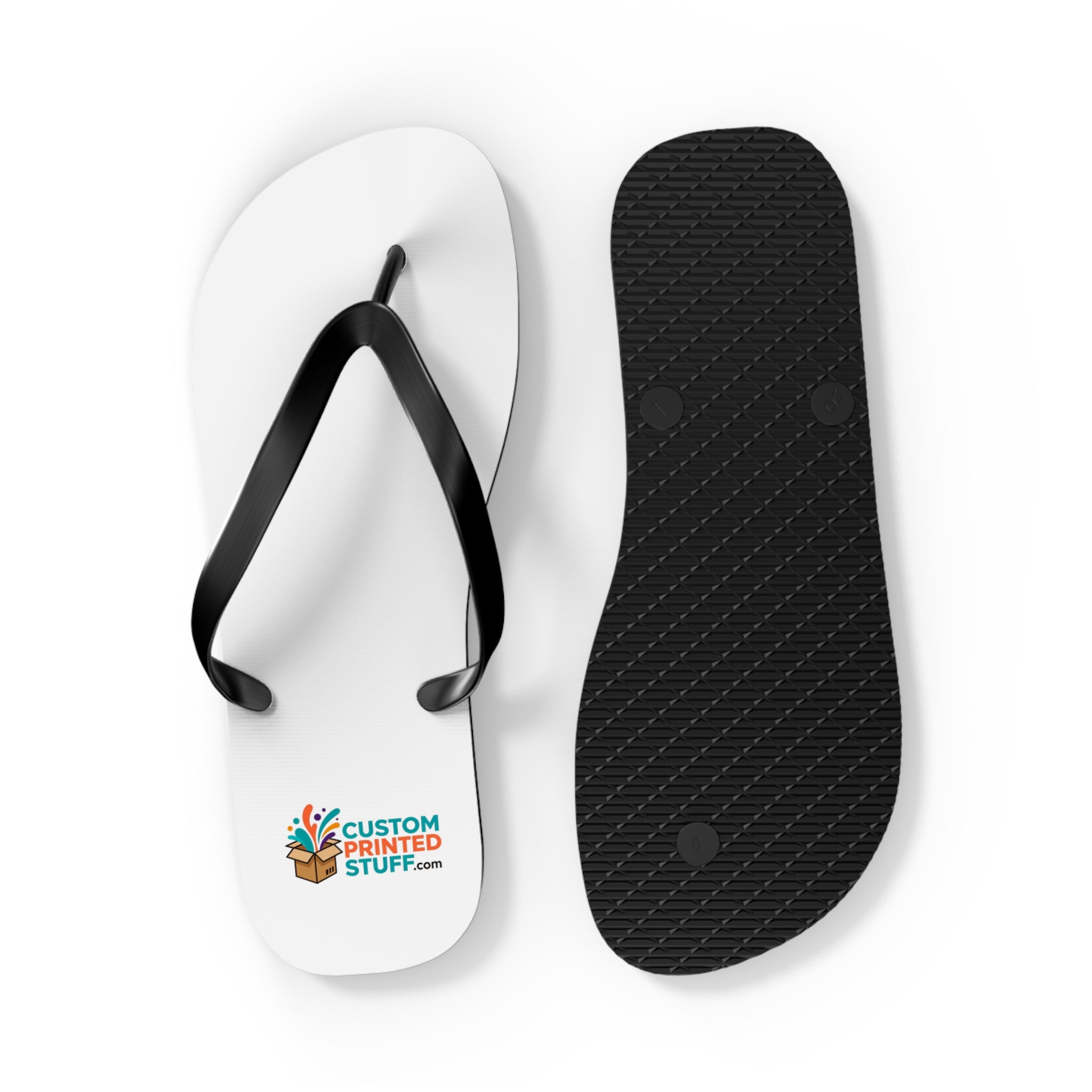 Custom Logo Flip Flops – Personalized Summer Beach Sandals