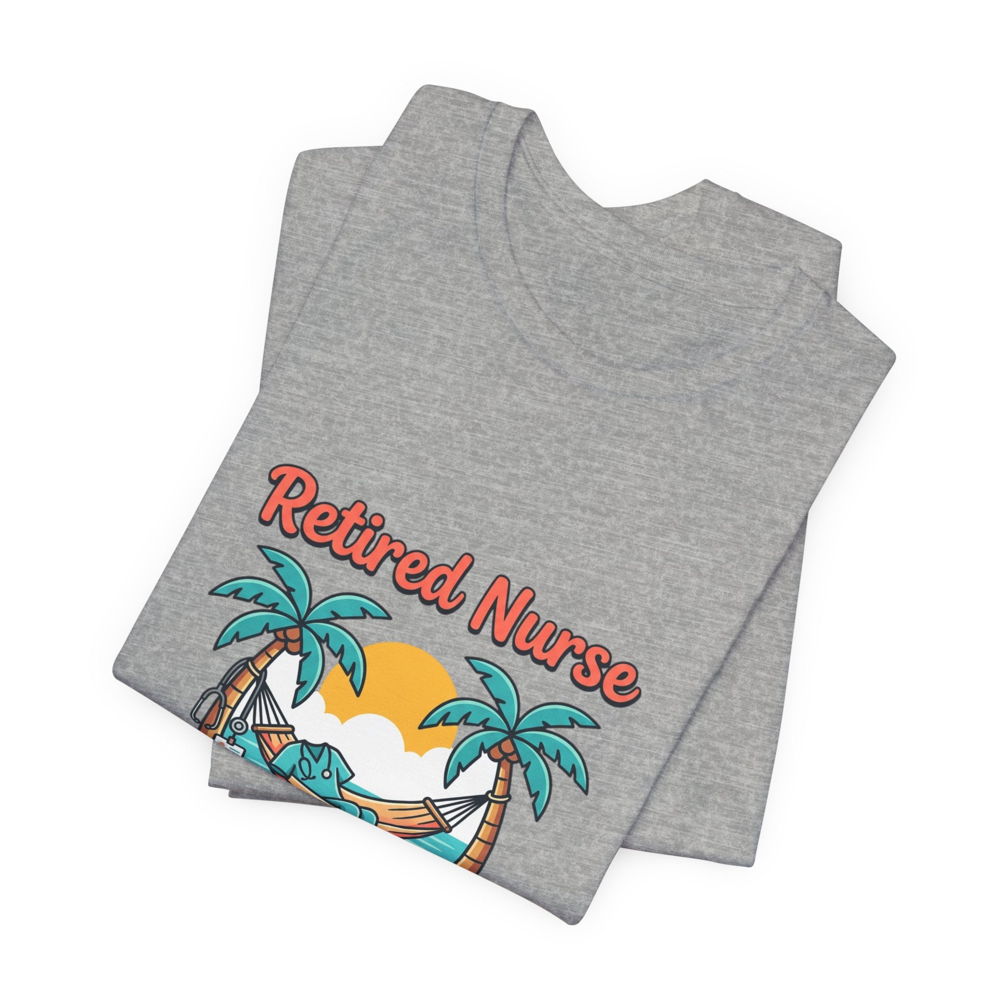 Retired Nurse Hammock Tee | Retirement, Off Call Forever