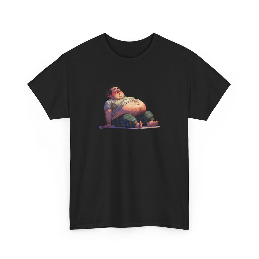 T-Shirt — Yoga Cartoon Belly Graphic Tee
