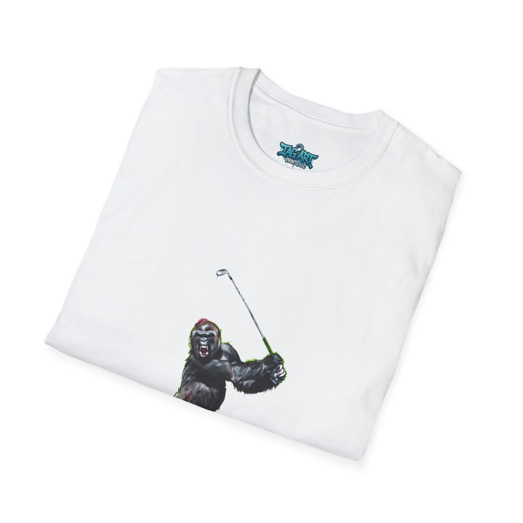 Golfing Sasquatch Graphic T-Shirt