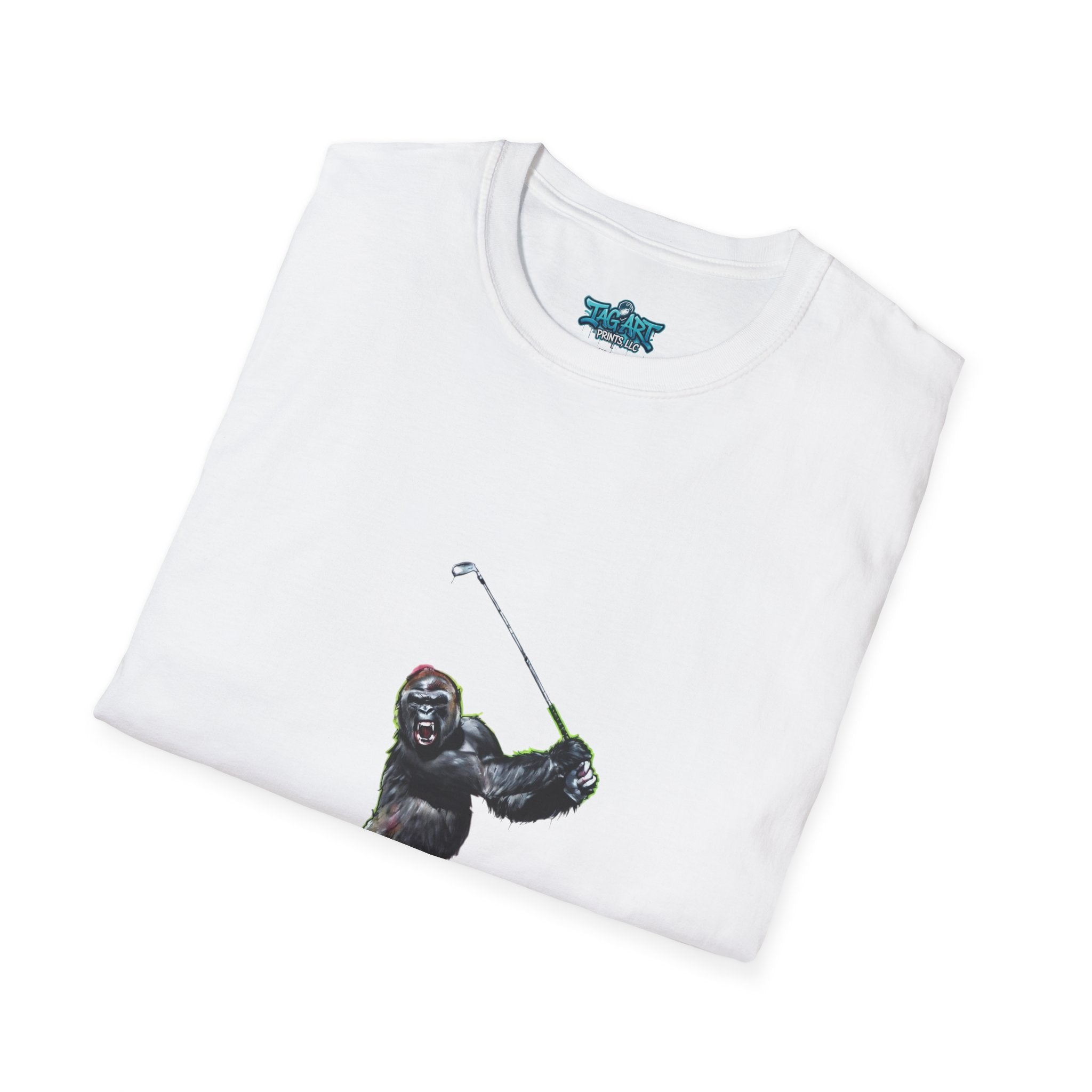 Golfing Sasquatch Graphic T-Shirt