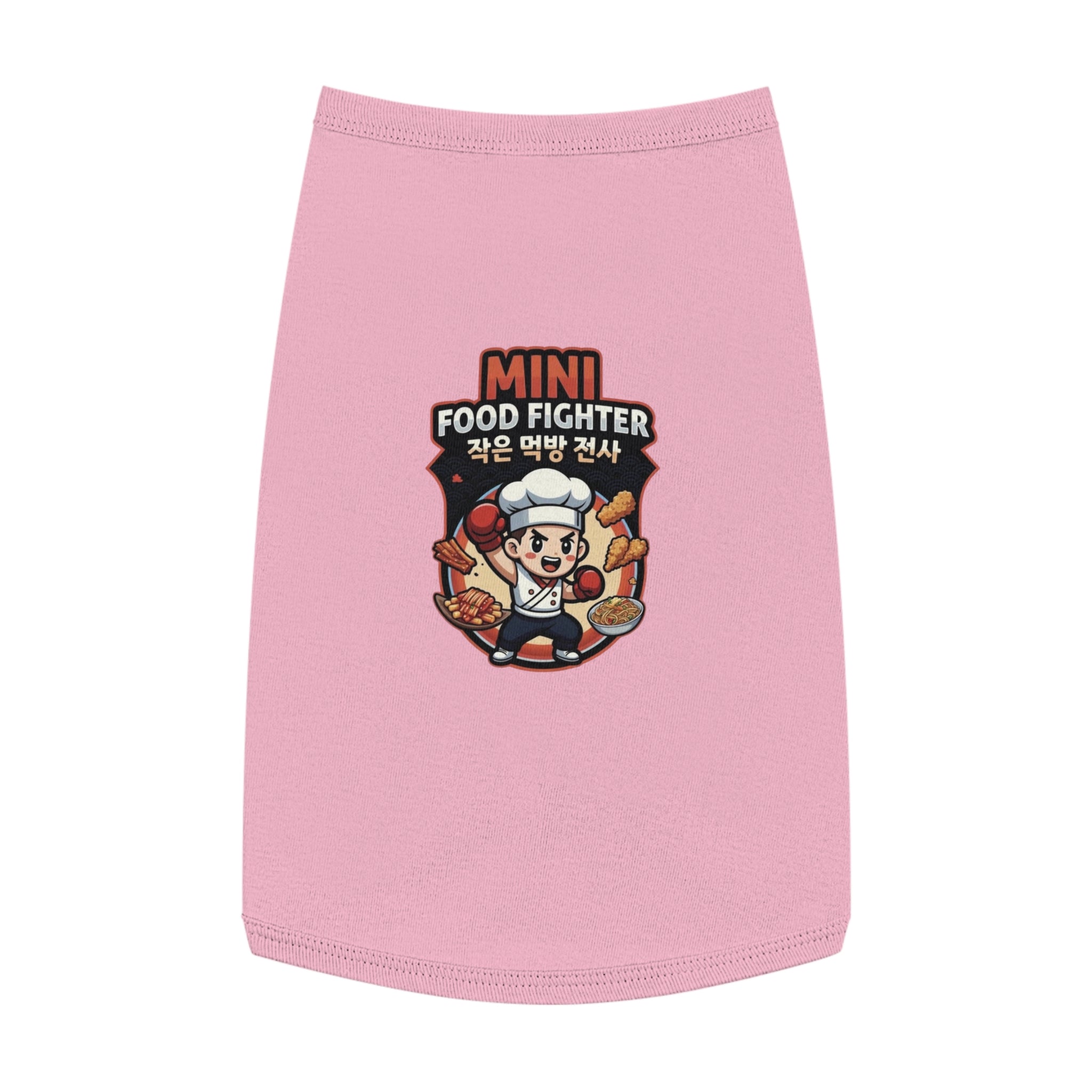 Pet Tank — "Mini Food Fighter" Chef Graphic Dog Tank Top