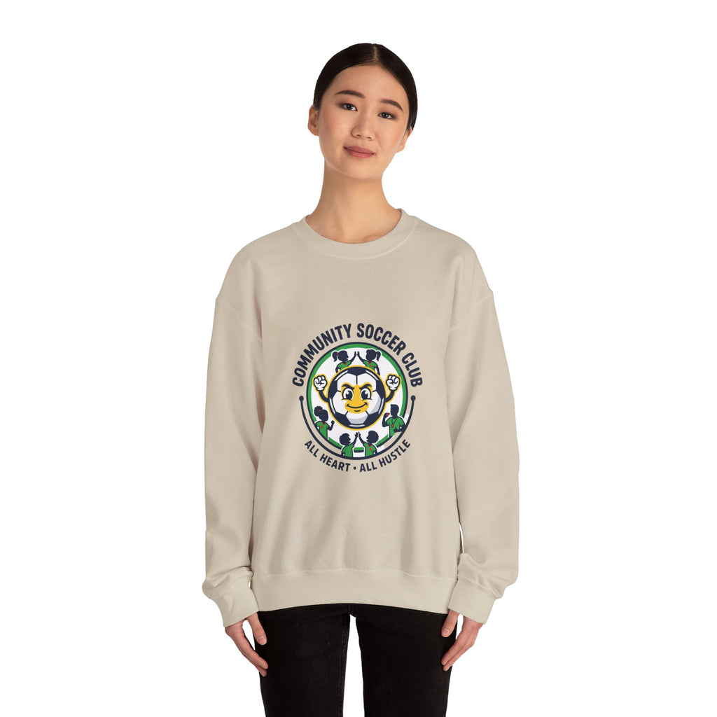 Community Soccer Club Crewneck | youth league, sideline supporter
