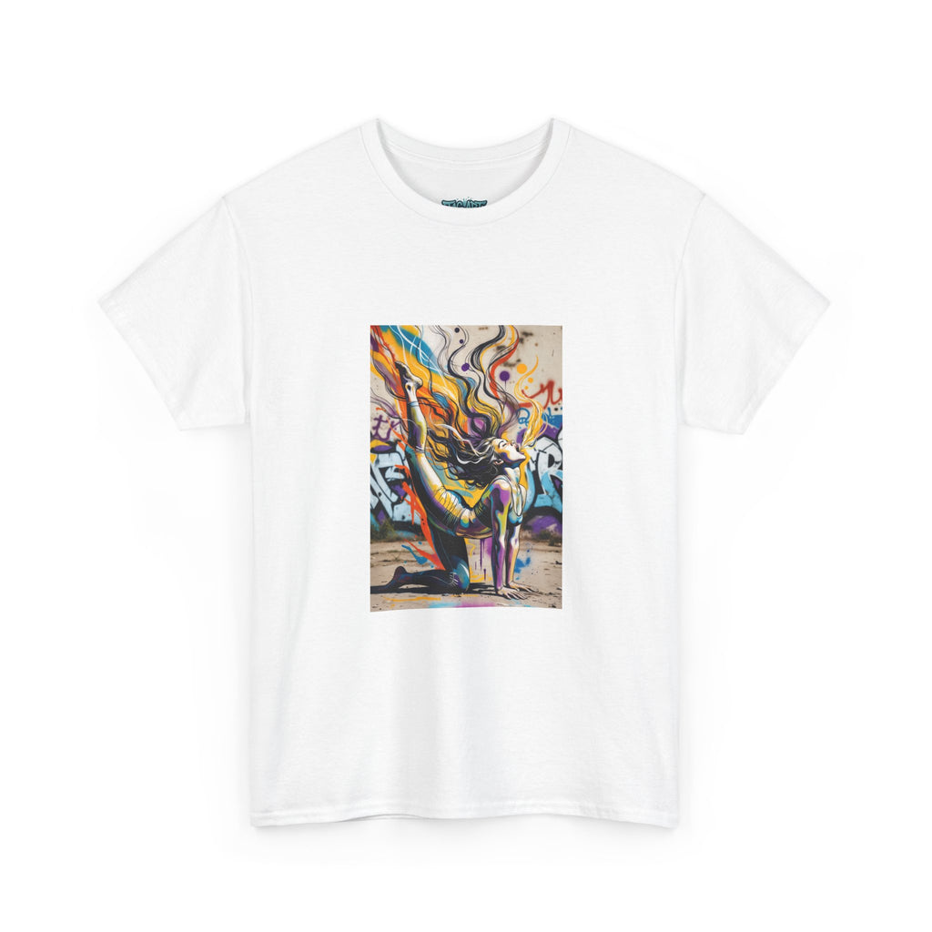 Colorful Abstract Bull Tee | Graffiti Animal Art, Street Art Style