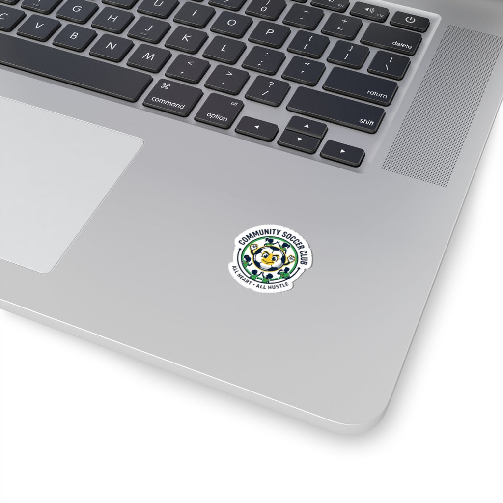 Community Soccer Club Kiss-Cut Stickers | soccer mom, youth league, sideline
