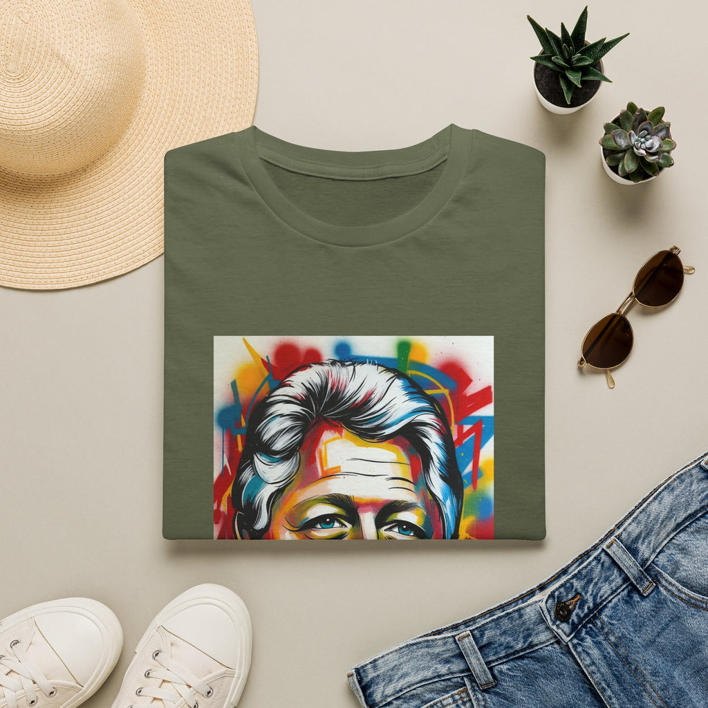 Artsy Clinton Portrait T-Shirt