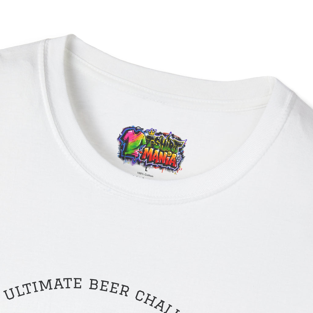 Beer Can Graphic T-Shirt — Retro Craft Ale Design