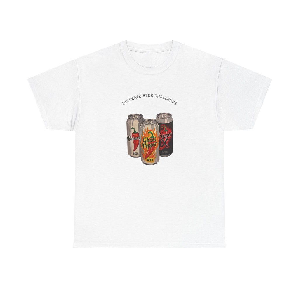 Beer Can Graphic T-Shirt — Retro Craft Ale Design