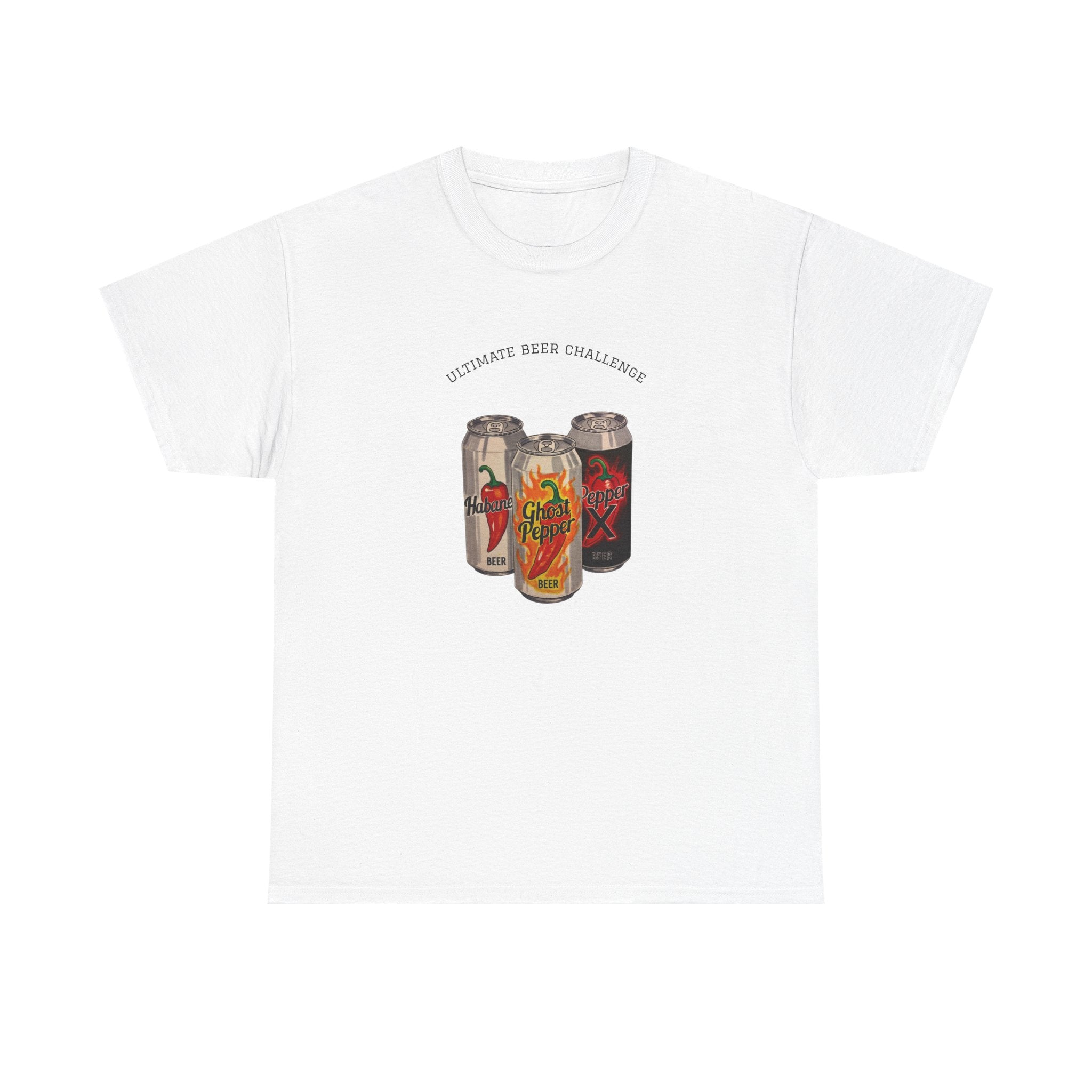 Beer Can Graphic T-Shirt — Retro Craft Ale Design