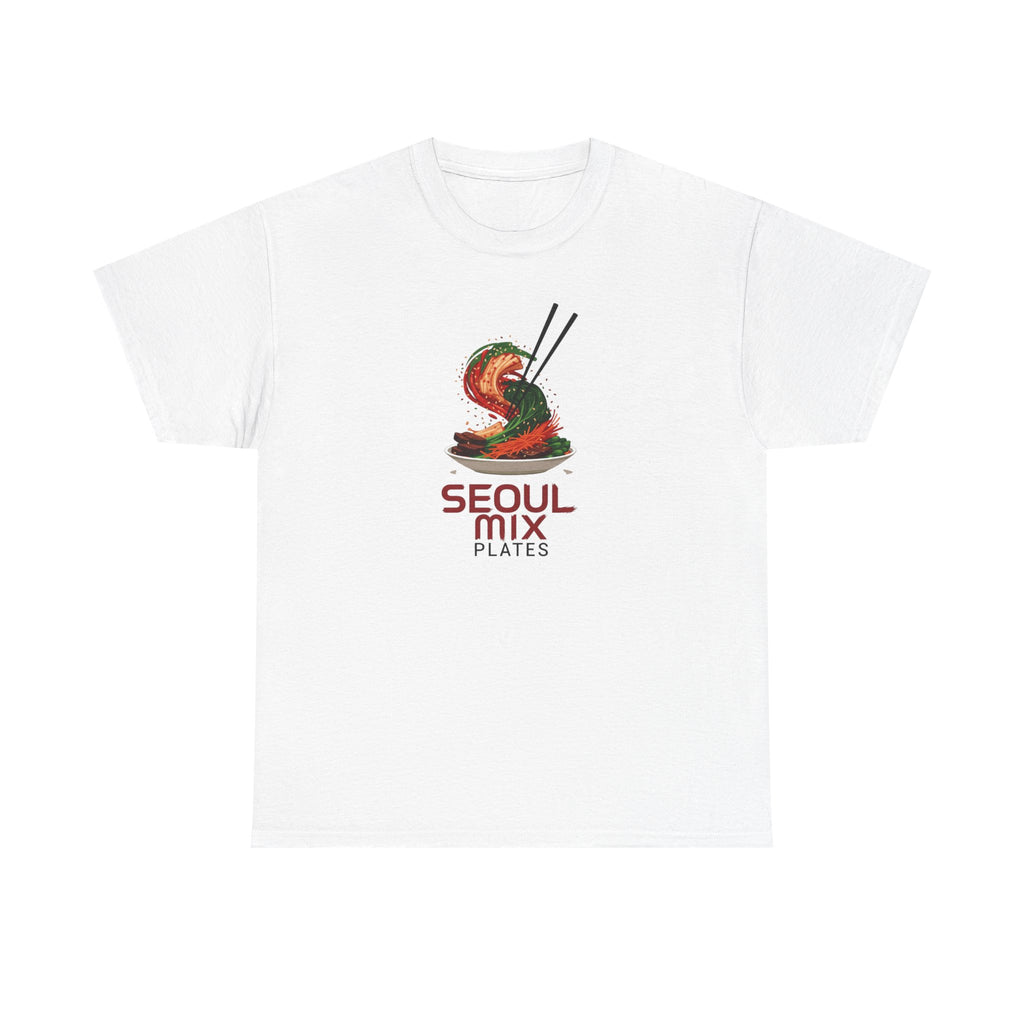 Seoul Mix Plates T‑Shirt — Korean Food Graphic Tee