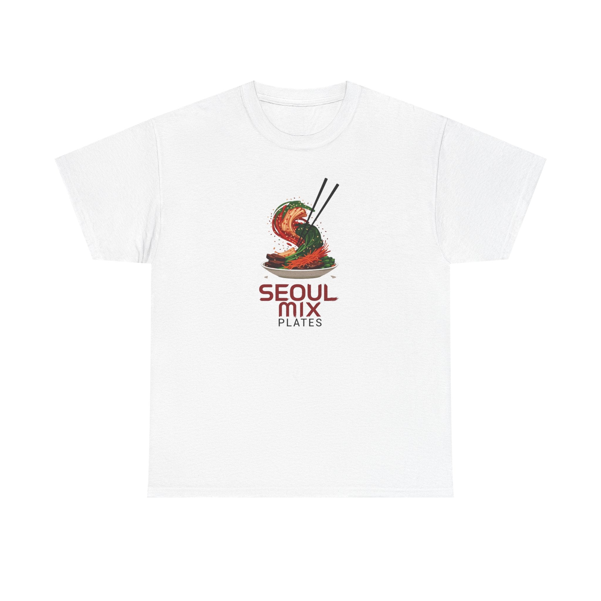 Seoul Mix Plates T‑Shirt — Korean Food Graphic Tee