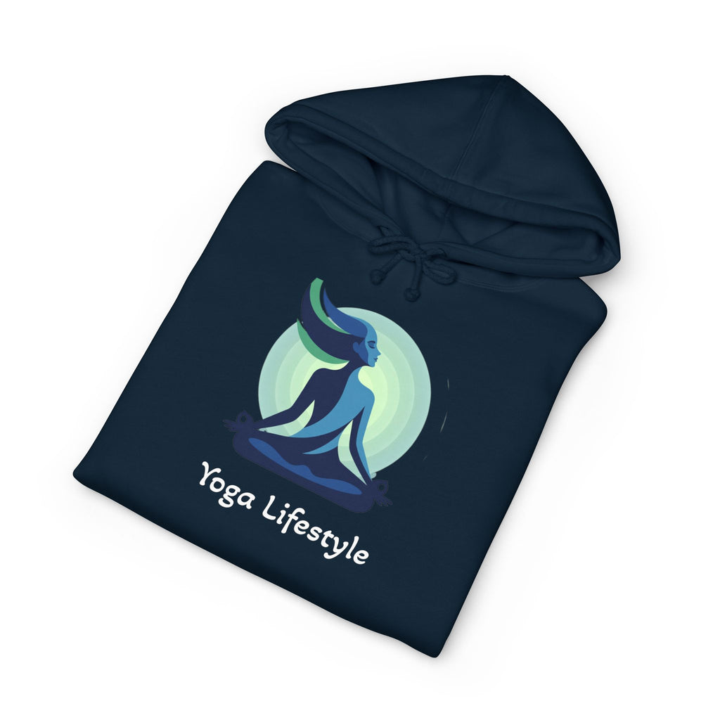 Yoga Lifestyle Hoodie — Meditative Yoga Pullover for Mindfulness & Wellness