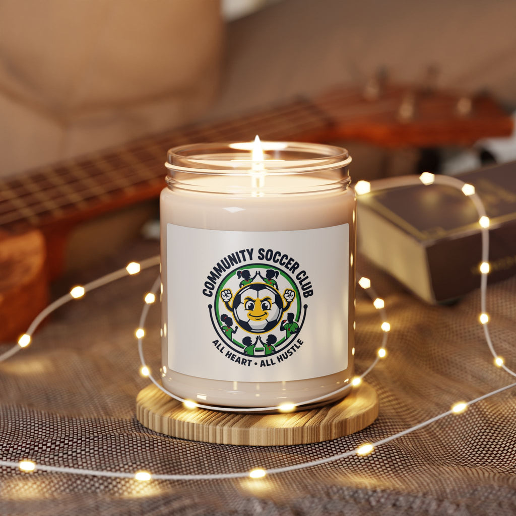Community Soccer Club Candle, Soccer Mom Sideline, Youth League Supporter