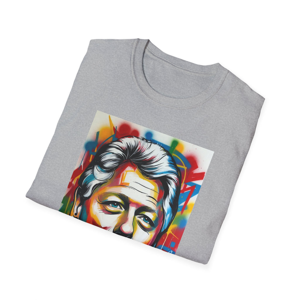 Artsy Clinton Portrait T-Shirt