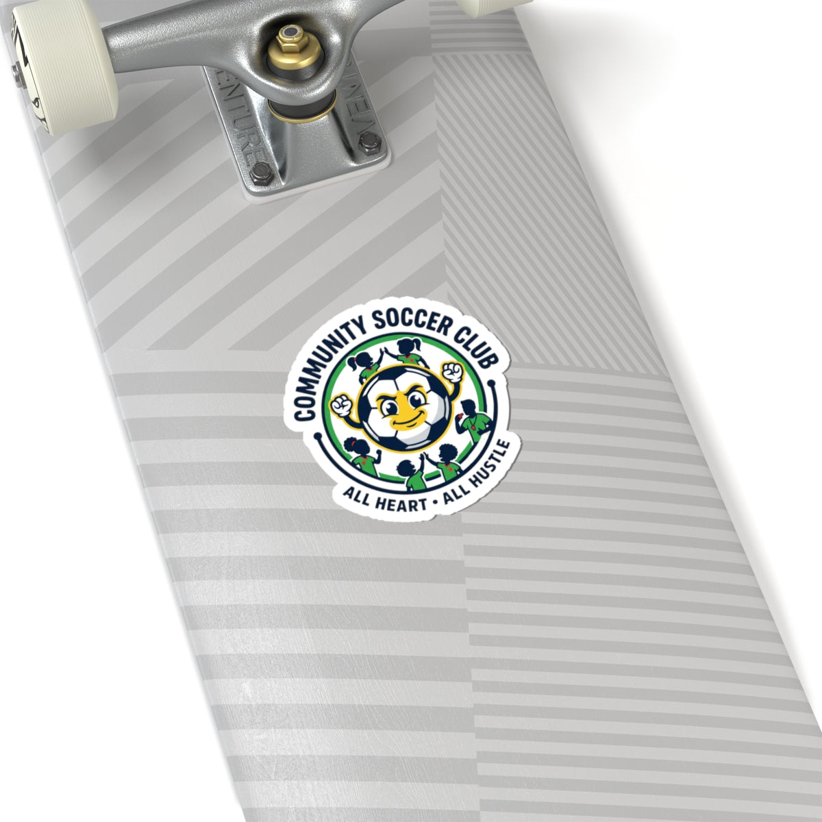 Community Soccer Club Kiss-Cut Stickers | soccer mom, youth league, sideline
