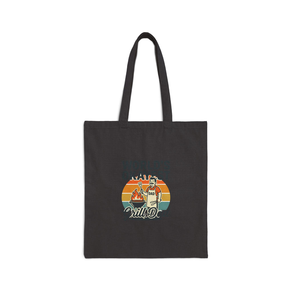 World's Okayest Grill Dad Tote, Father's Day, Retro Outdoorsy