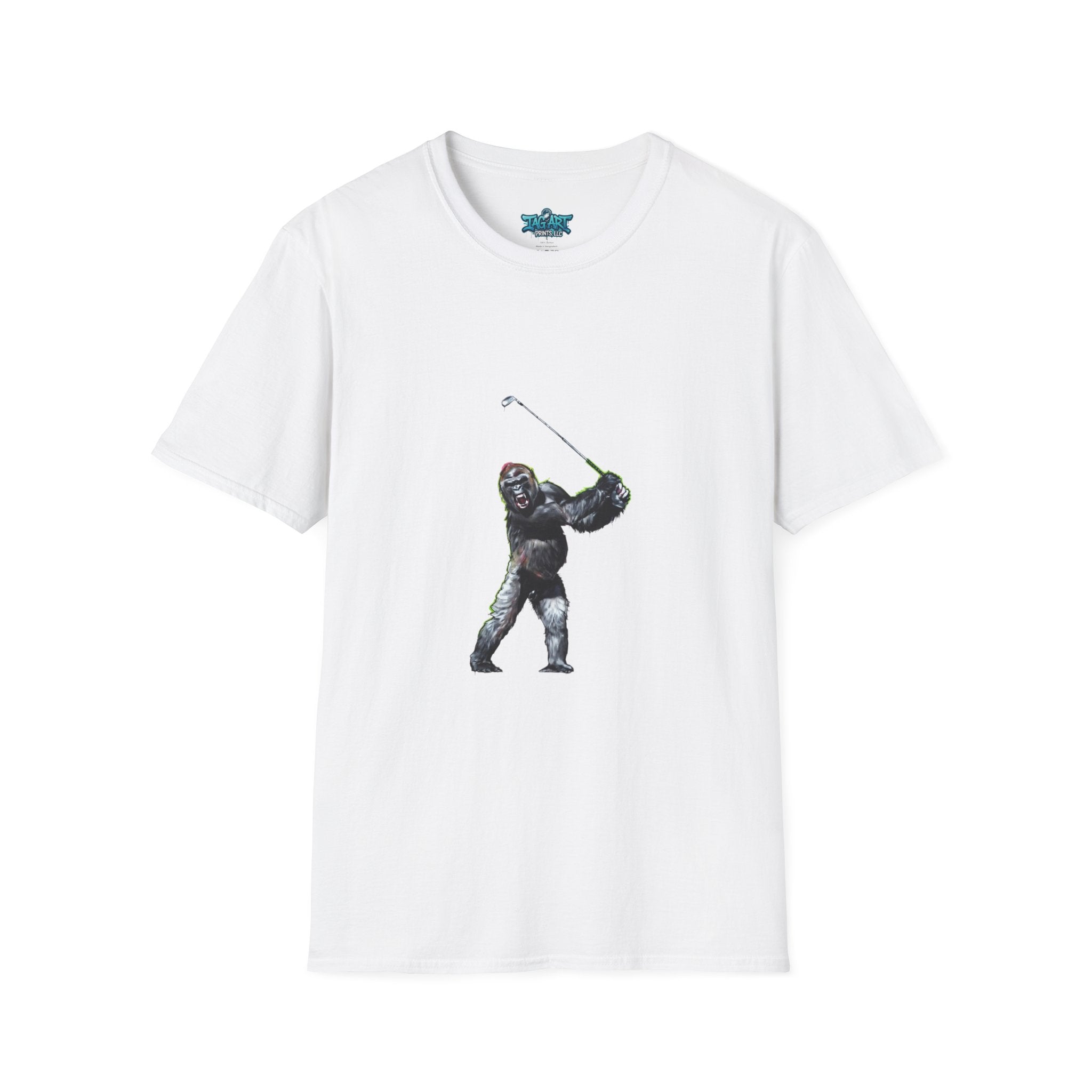 Golfing Sasquatch Graphic T-Shirt