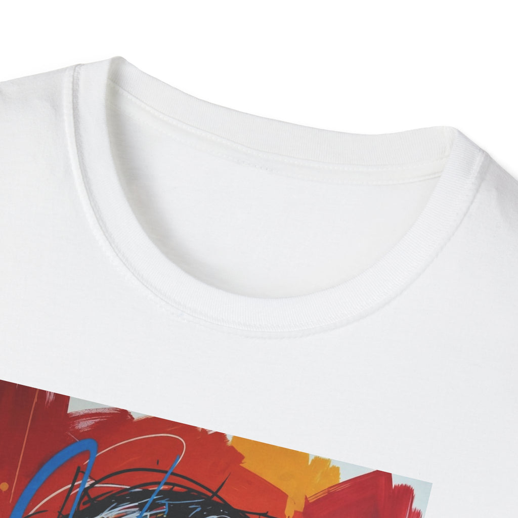 Colorful Portrait Tee — Vibrant Abstract Political Leader Art