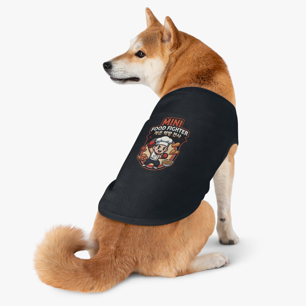 Pet Tank — "Mini Food Fighter" Chef Graphic Dog Tank Top