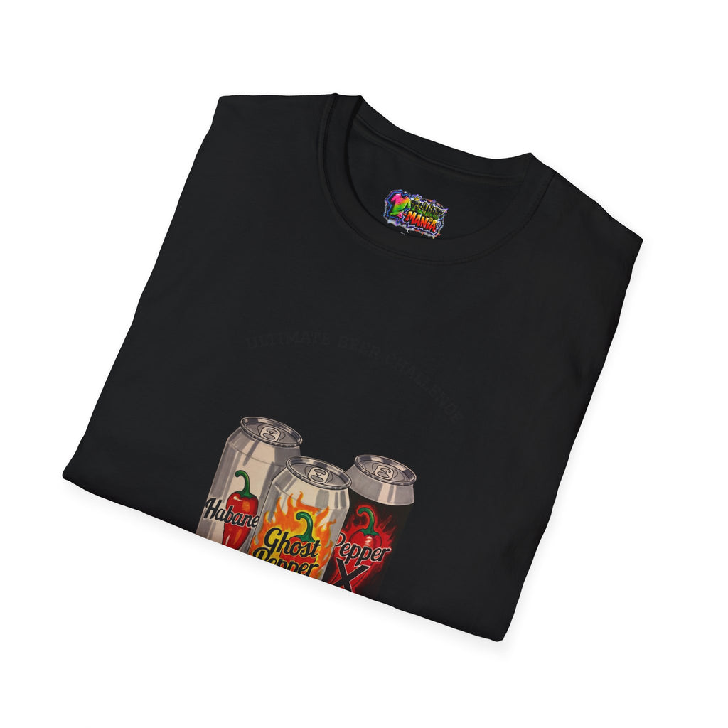 Beer Can Graphic T-Shirt — Retro Craft Ale Design