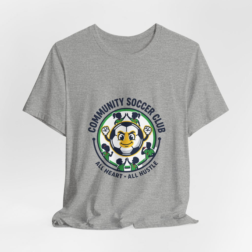 Community Soccer Club Tee | youth league sideline, soccer mom vibes